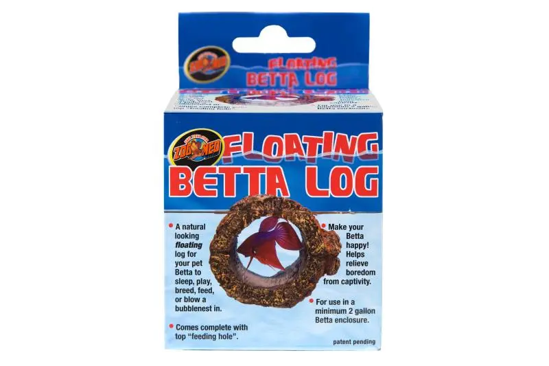 Zoomed Floating Betta Log, Schwimmversteck