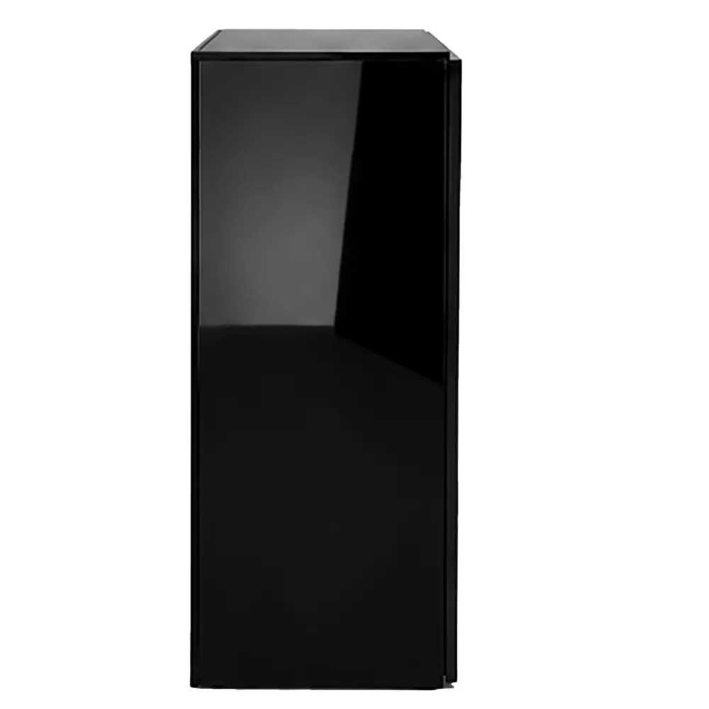 Hobby Terra Fix & Easy Stand 60 black: schwarzer Terrarien-Unterschrank 60×45×90 cm aus FSC®-Holz, passgenau für Terra Fix & Easy Serie, Tür mit Schwarzglas, belastbar bis 200 kg
