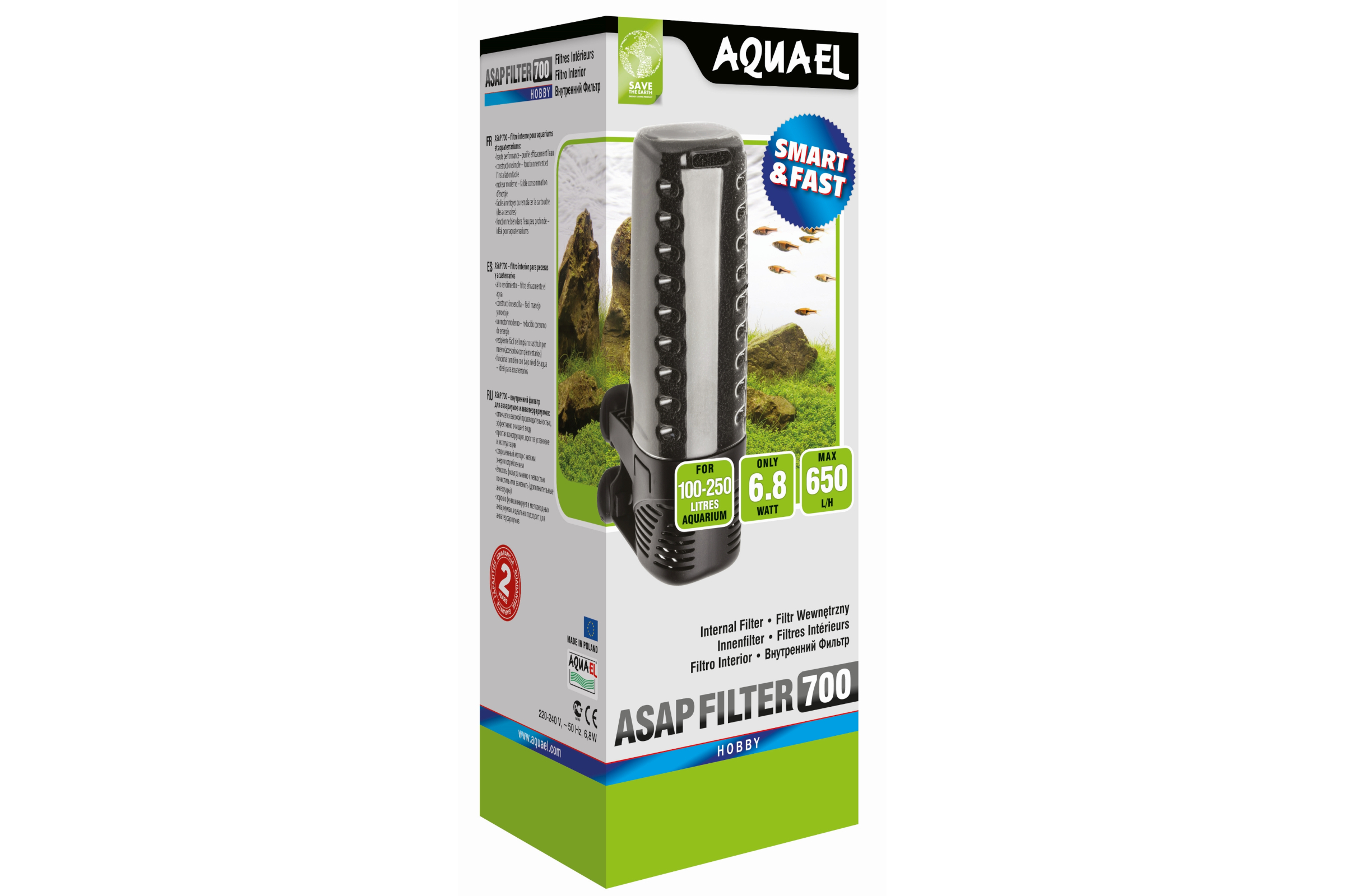 Aquael Innenfilter ASAP 700