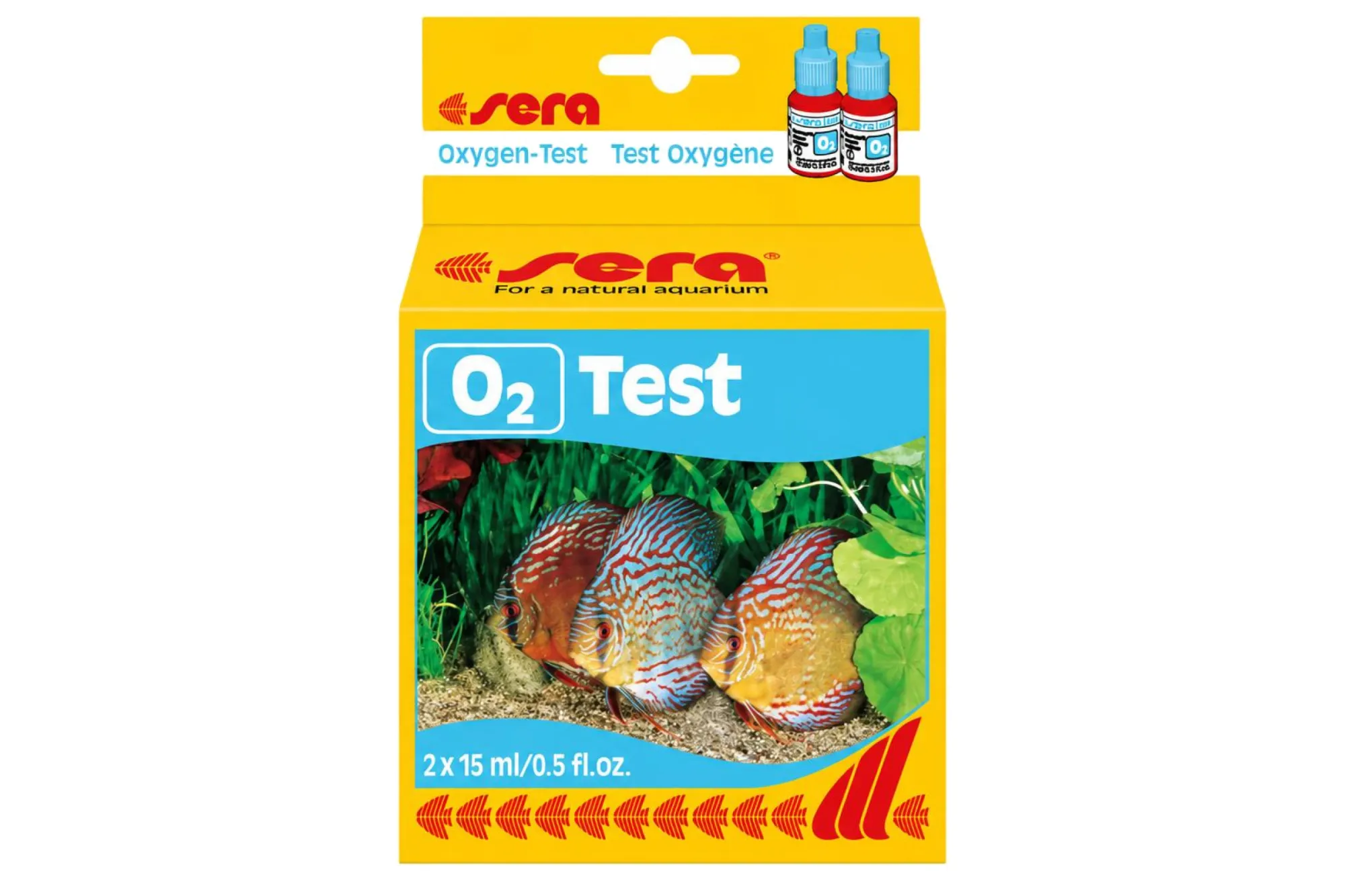 Sera O2-Test (Sauerstoff) 15 ml – KI-generierte Abbildung aus Produktreferenz