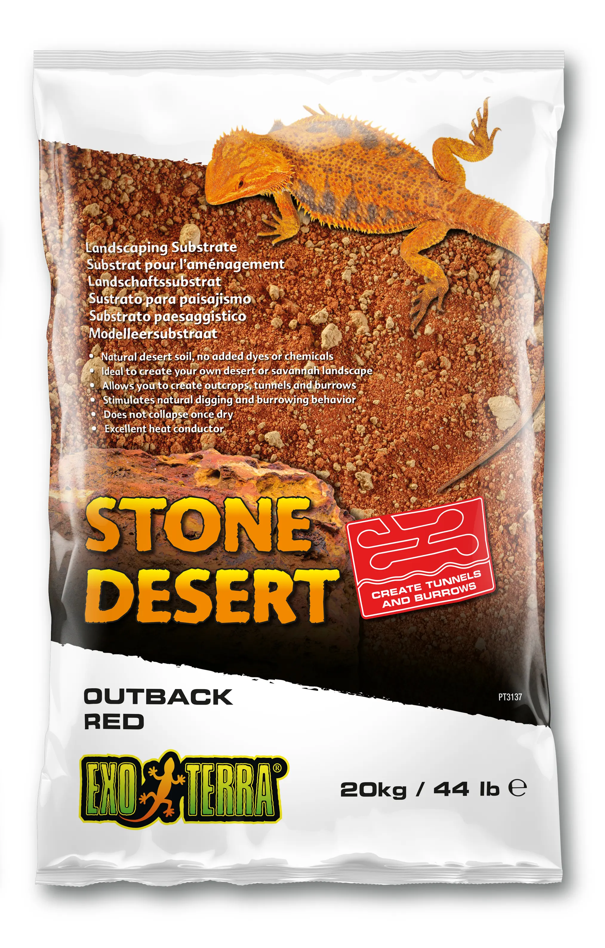 Exo Terra Outback Red Stone Desert 20kg