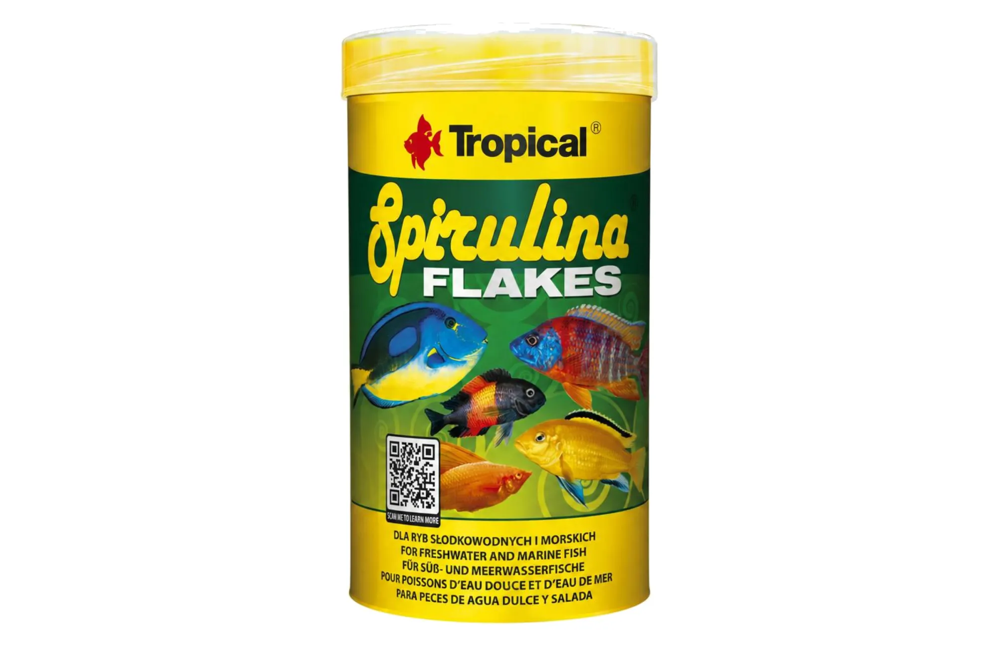 Tropical SPIRULINA FLAKES 100 ml – KI-generierte Abbildung aus Produktreferenz