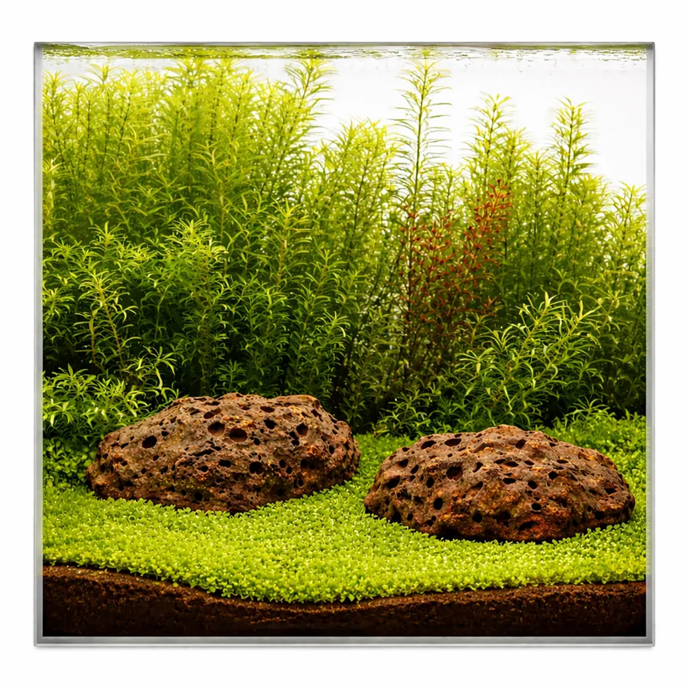Hobby Termite Rock M: poröser Naturstein mit natürlichen Höhlungen und Kanälen, ideal als Rückzugsort für Garnelen, Jungfische und Reptilien, unbehandelt und wasserneutral, Gewicht ca. 1,0–2,0 kg