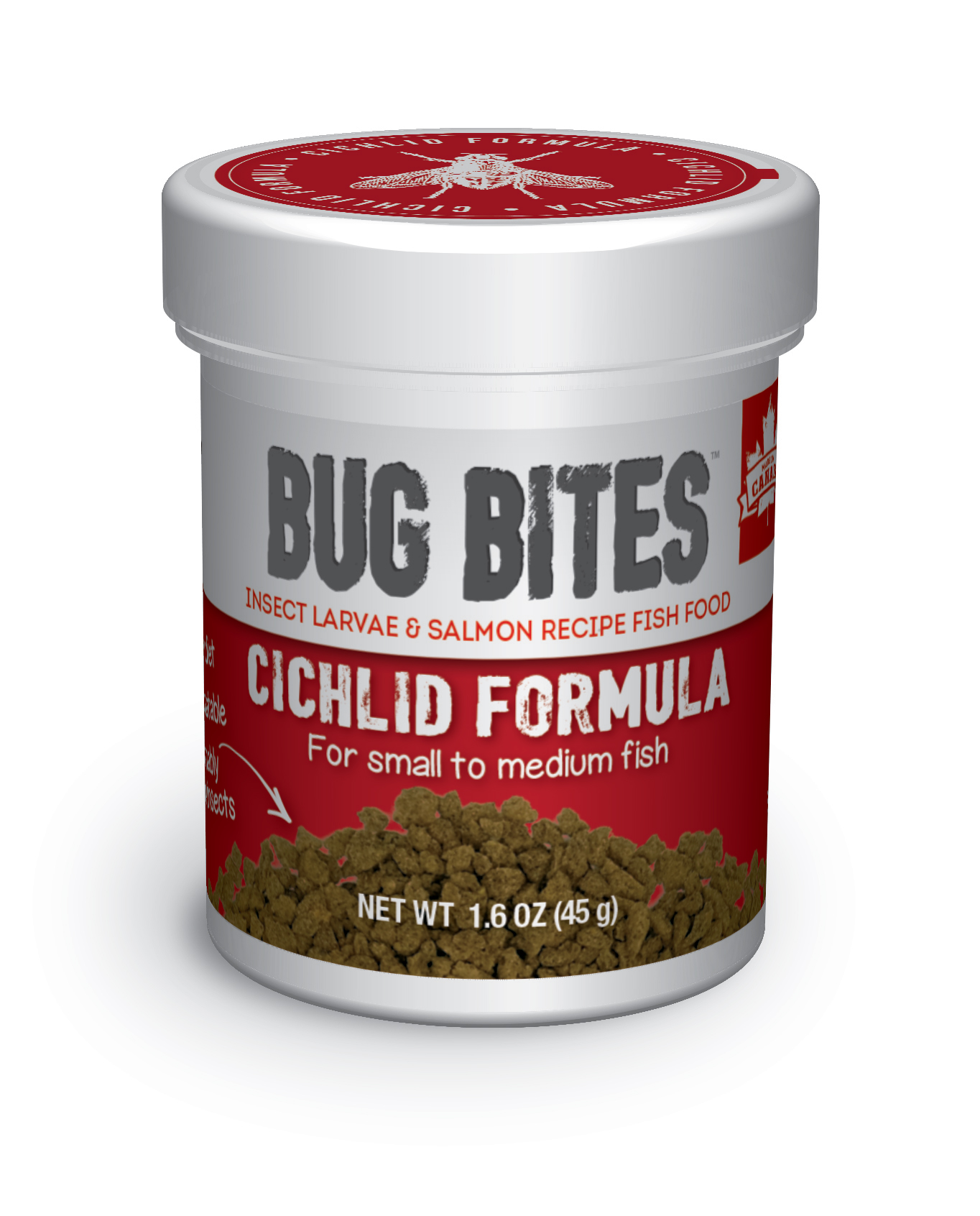 Fluval Bug Bites Cichliden S-M 45g