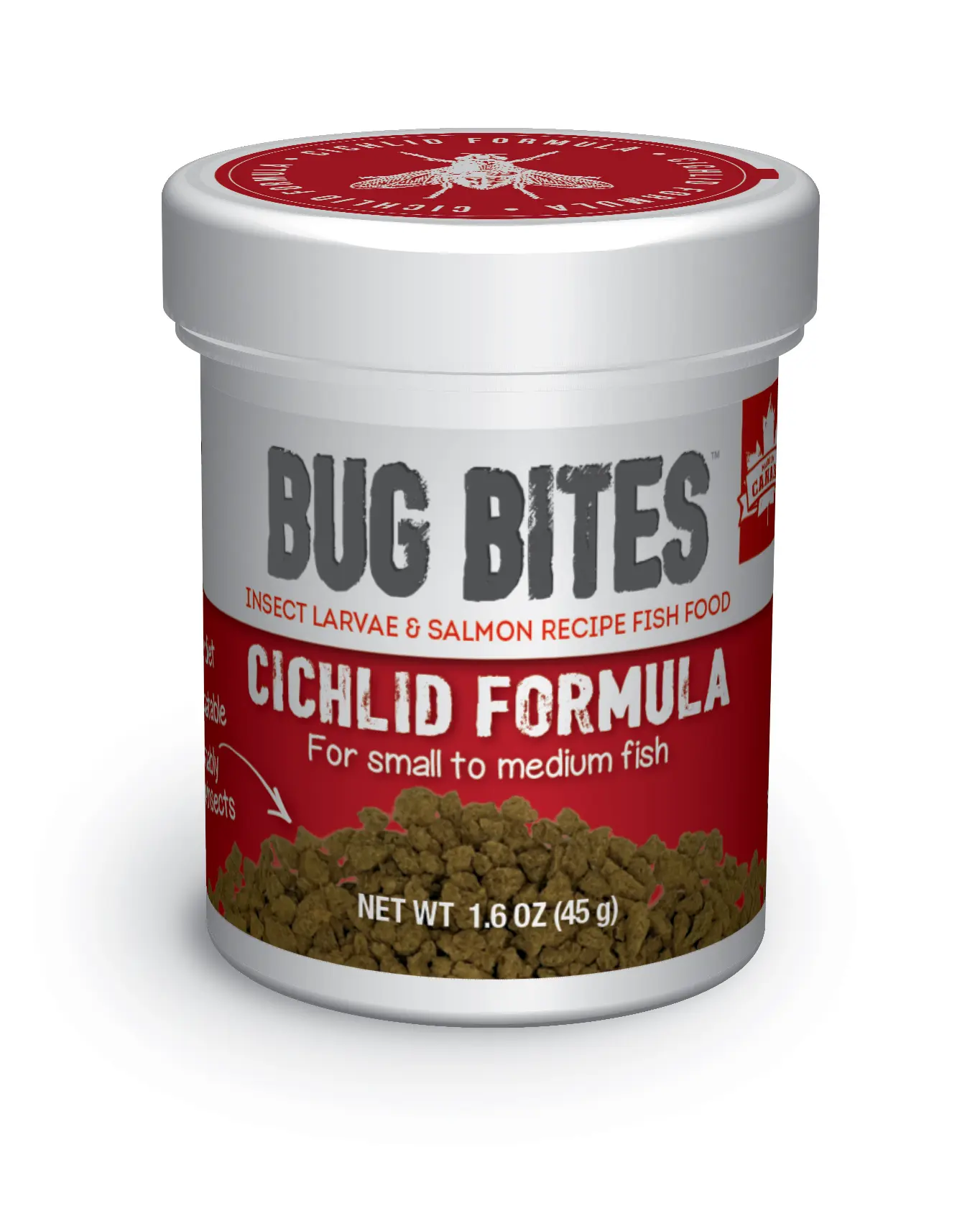 Fluval Bug Bites Cichliden S-M 45g