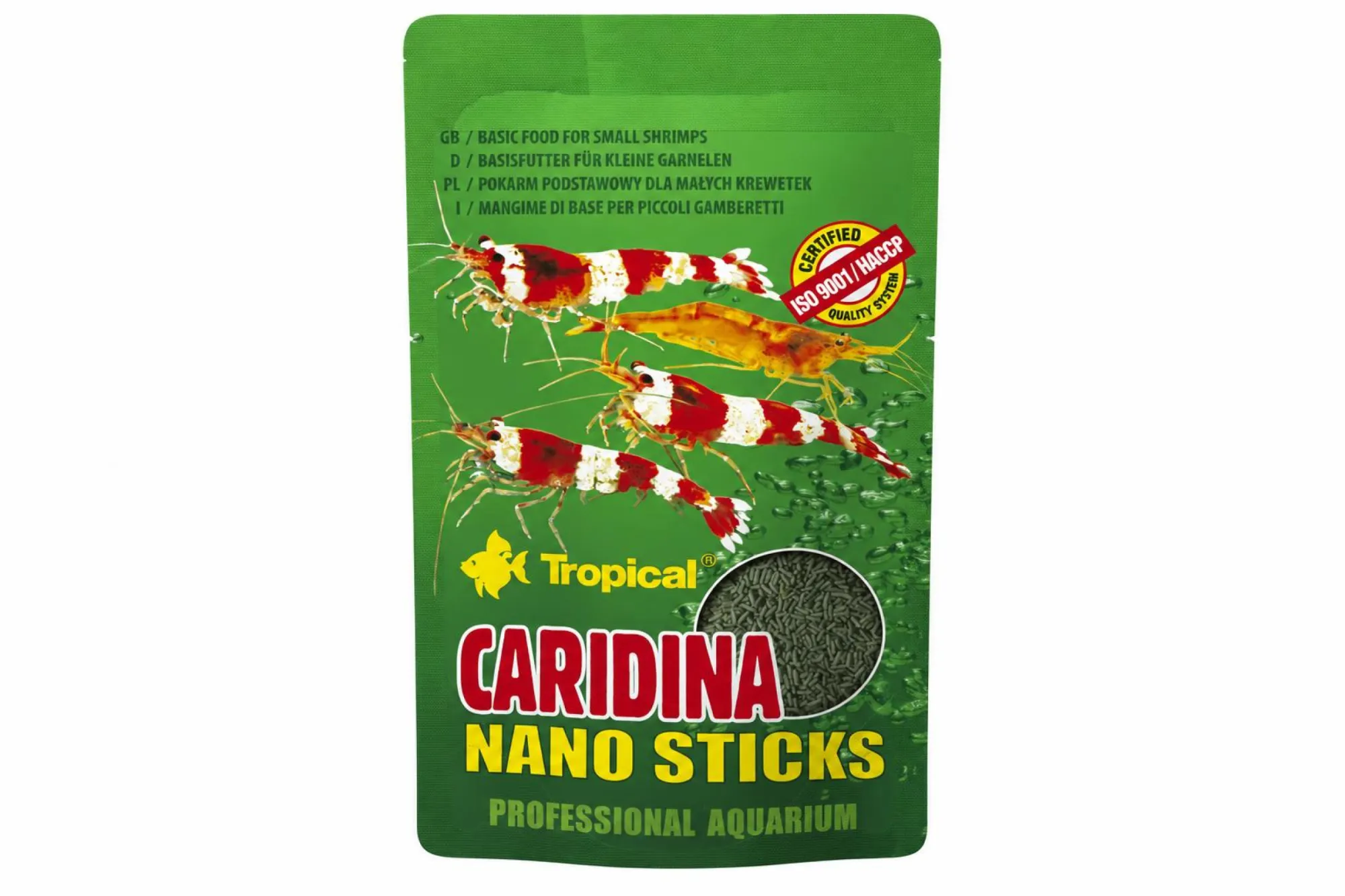 Tropical CARIDINA NANO STICKS 10 g – KI-generierte Abbildung aus Produktreferenz