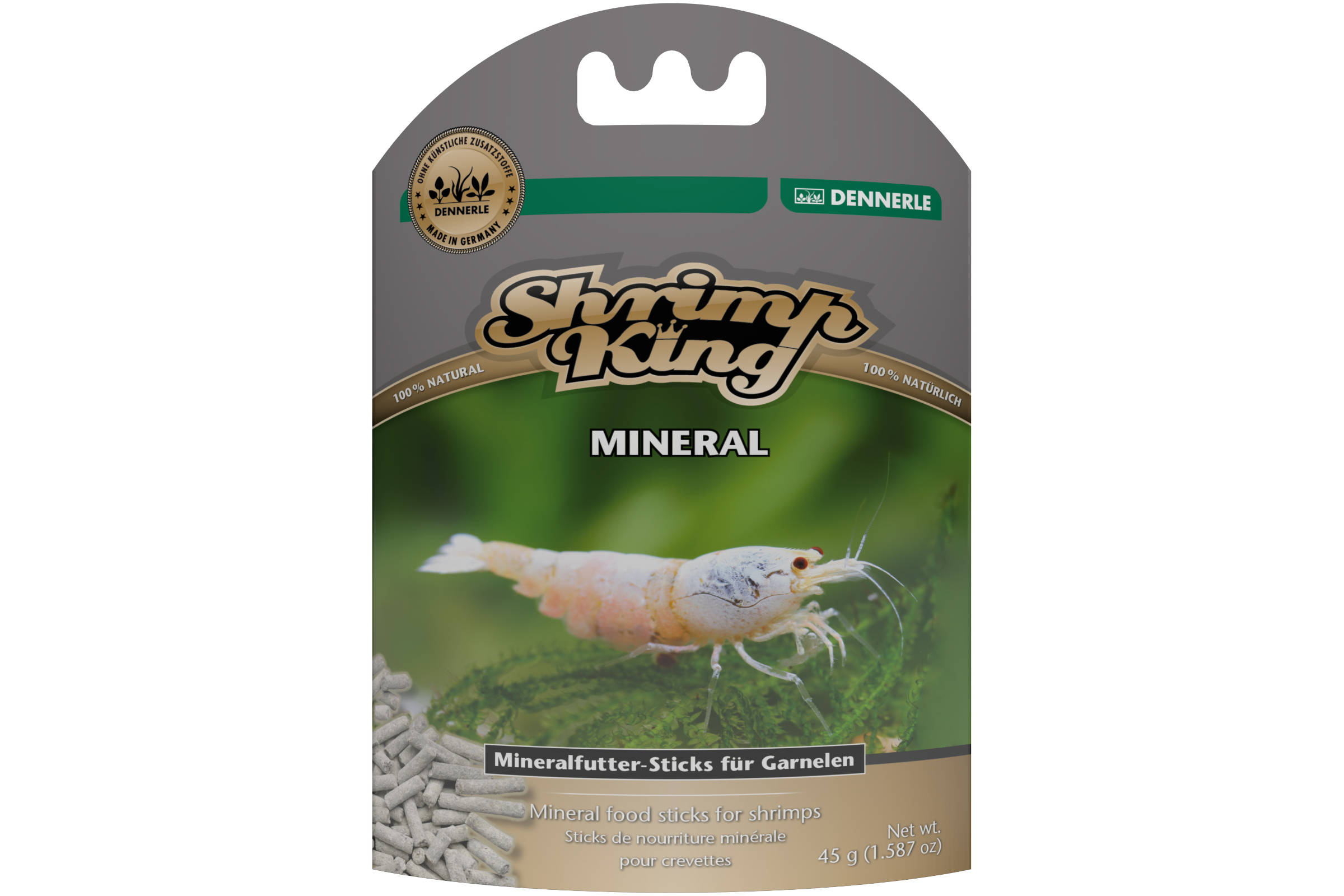 Dennerle Shrimp King Mineral, Ergänzungsfutter, 45 g