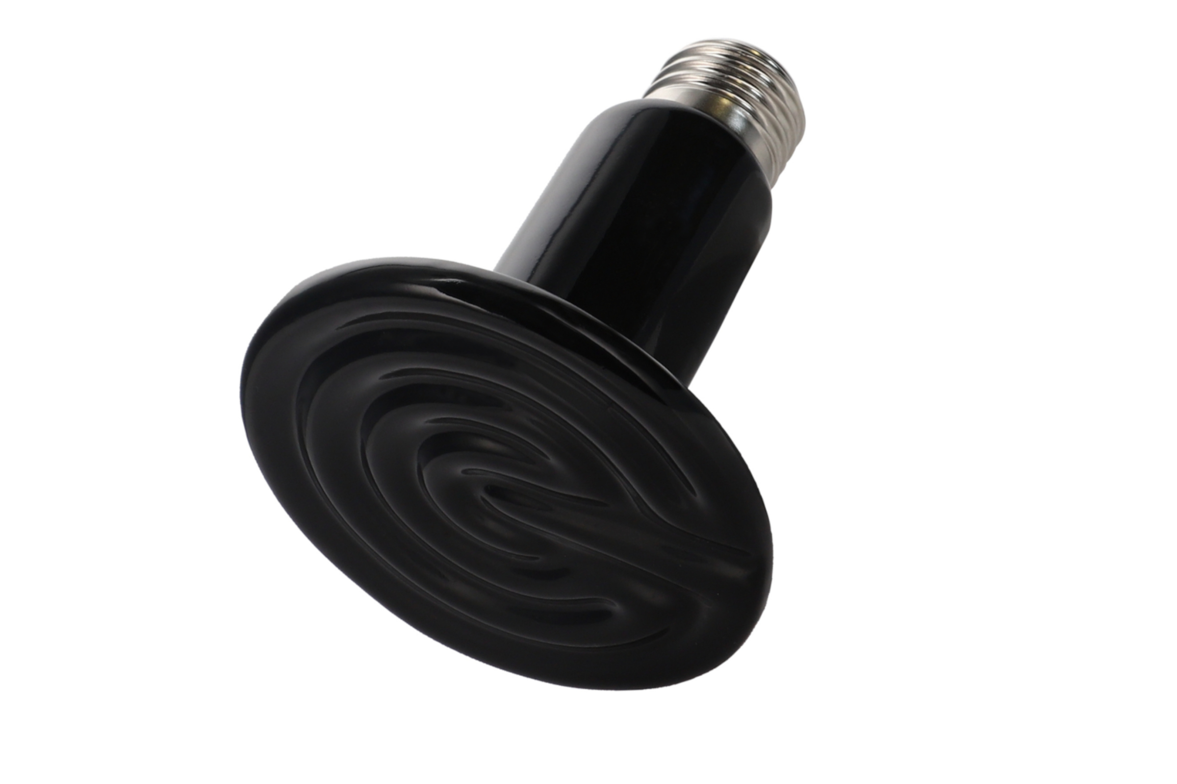 Schwarzer E27 Keramik-Wärmestrahler