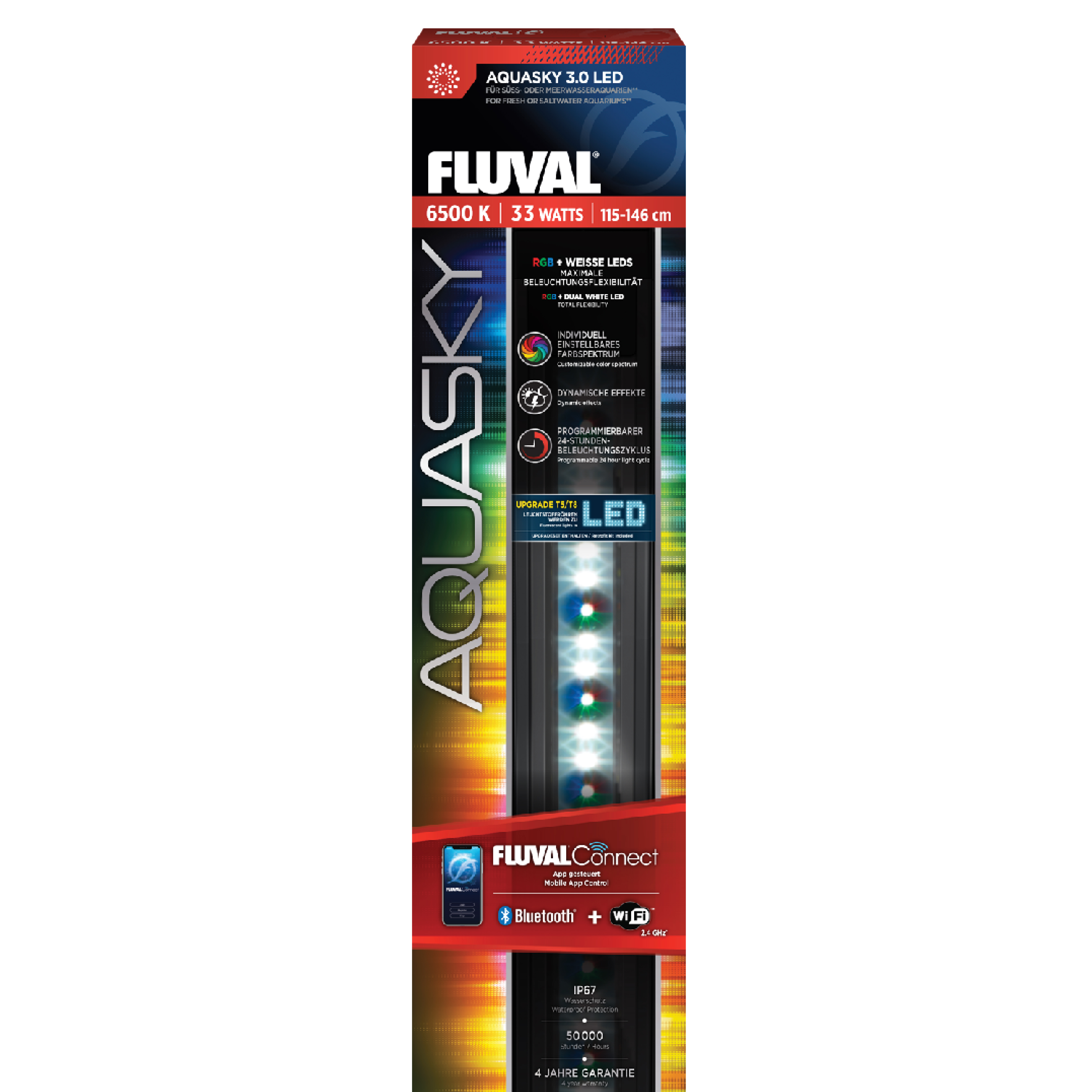 Fluval AquaSky LED 3.0, 33W, 115-146,4cm