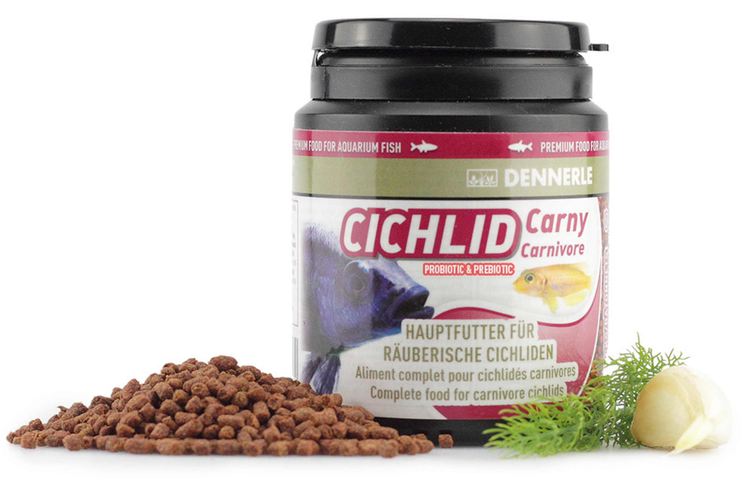 Dennerle Cichlid Carny, Futter für carnivore Buntbarsche