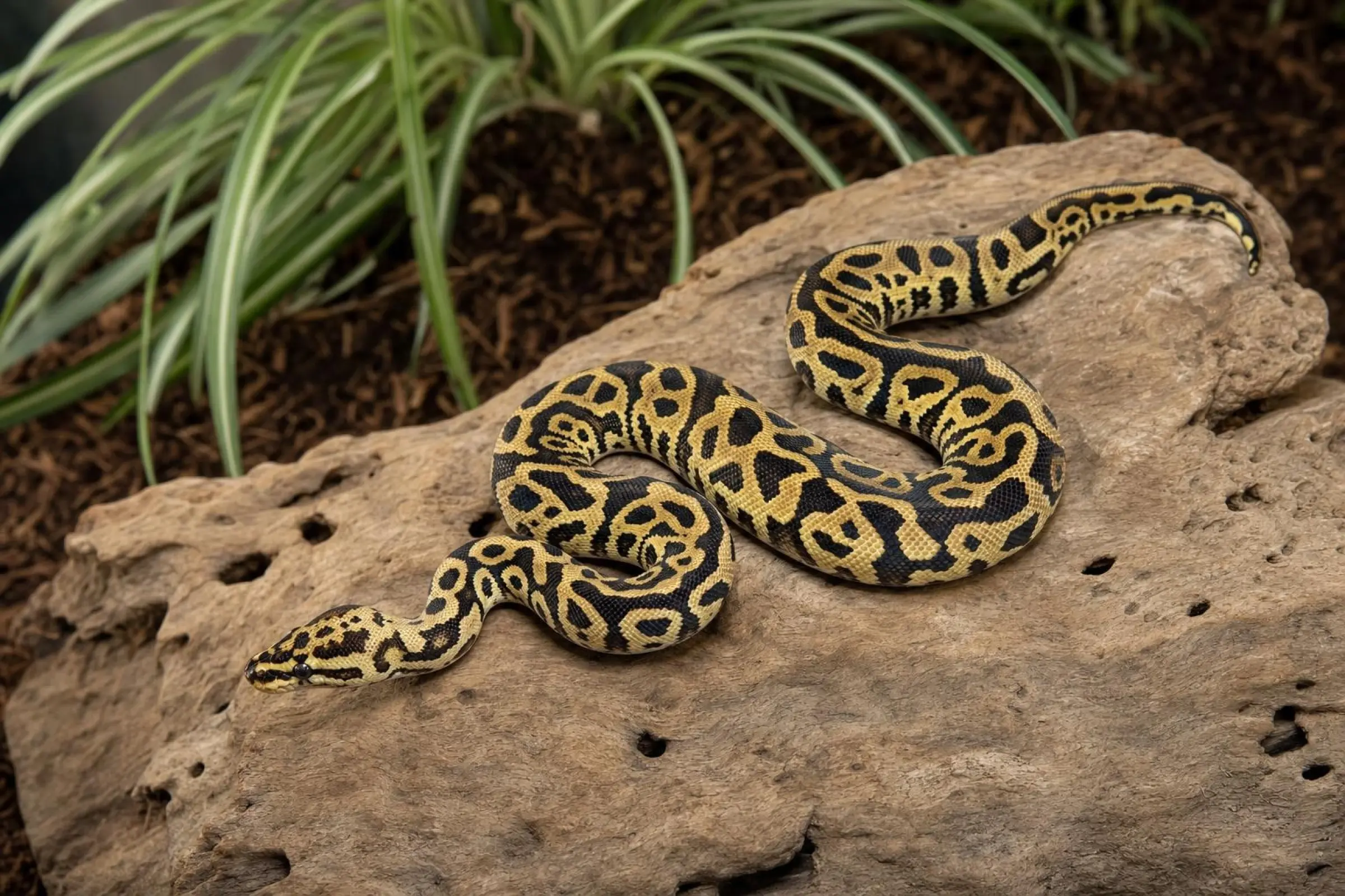 Leopard-Spotnose-Königspython, Python regius