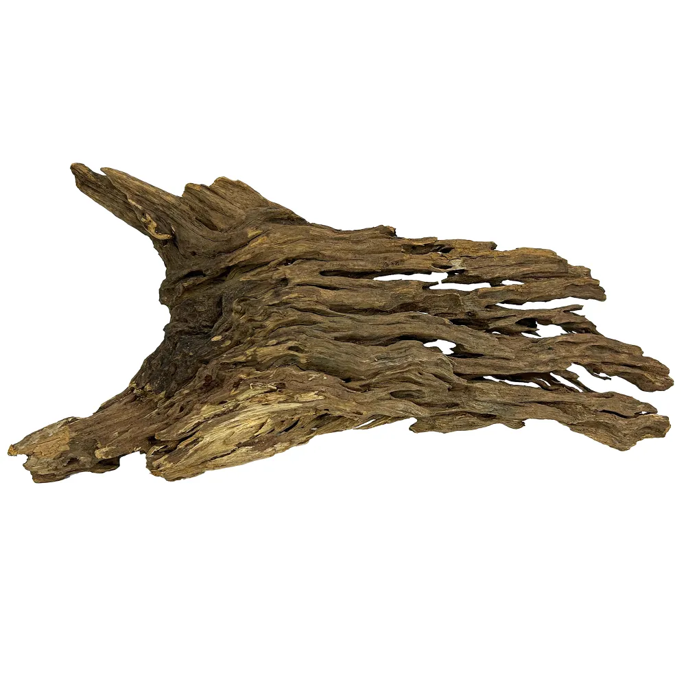 Hobby Honeycomb Wood XL (Naturholz, 40–60 cm) mit durchbrochener, hohler Struktur und ausgefransten Kanten; ideale Versteck- und Kletterstruktur für Garnelen, Jungfische, Wirbellose, Reptilien und Amphibien