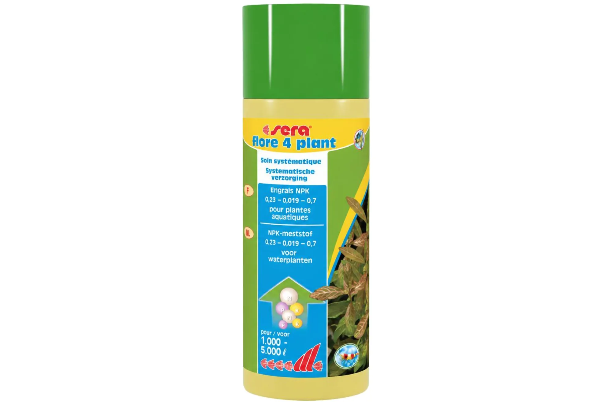 Sera flore 4 plant 250 ml – KI-generierte Abbildung aus Produktreferenz