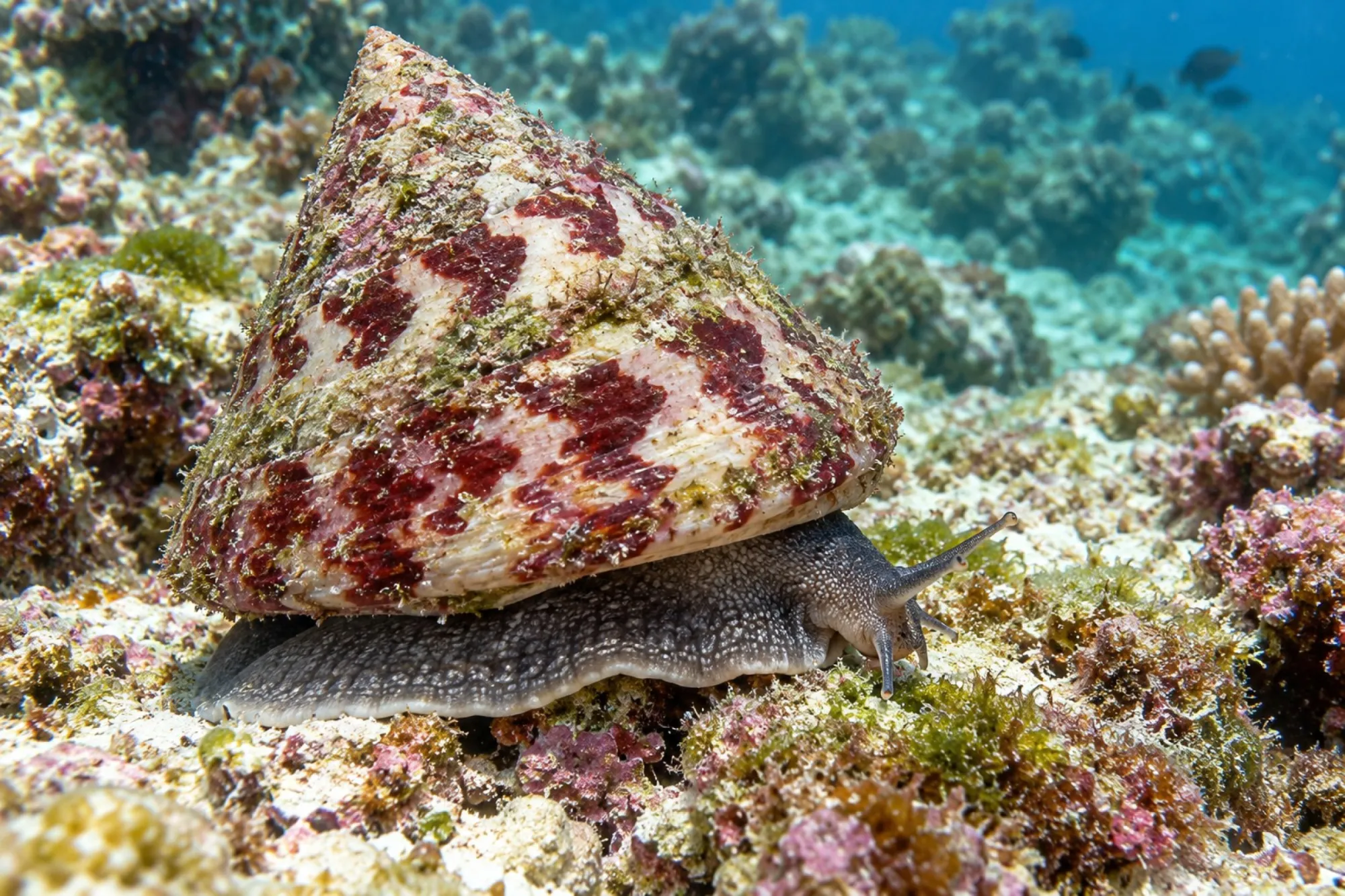 Riesen-Kreiselschnecke, Rochia nilotica