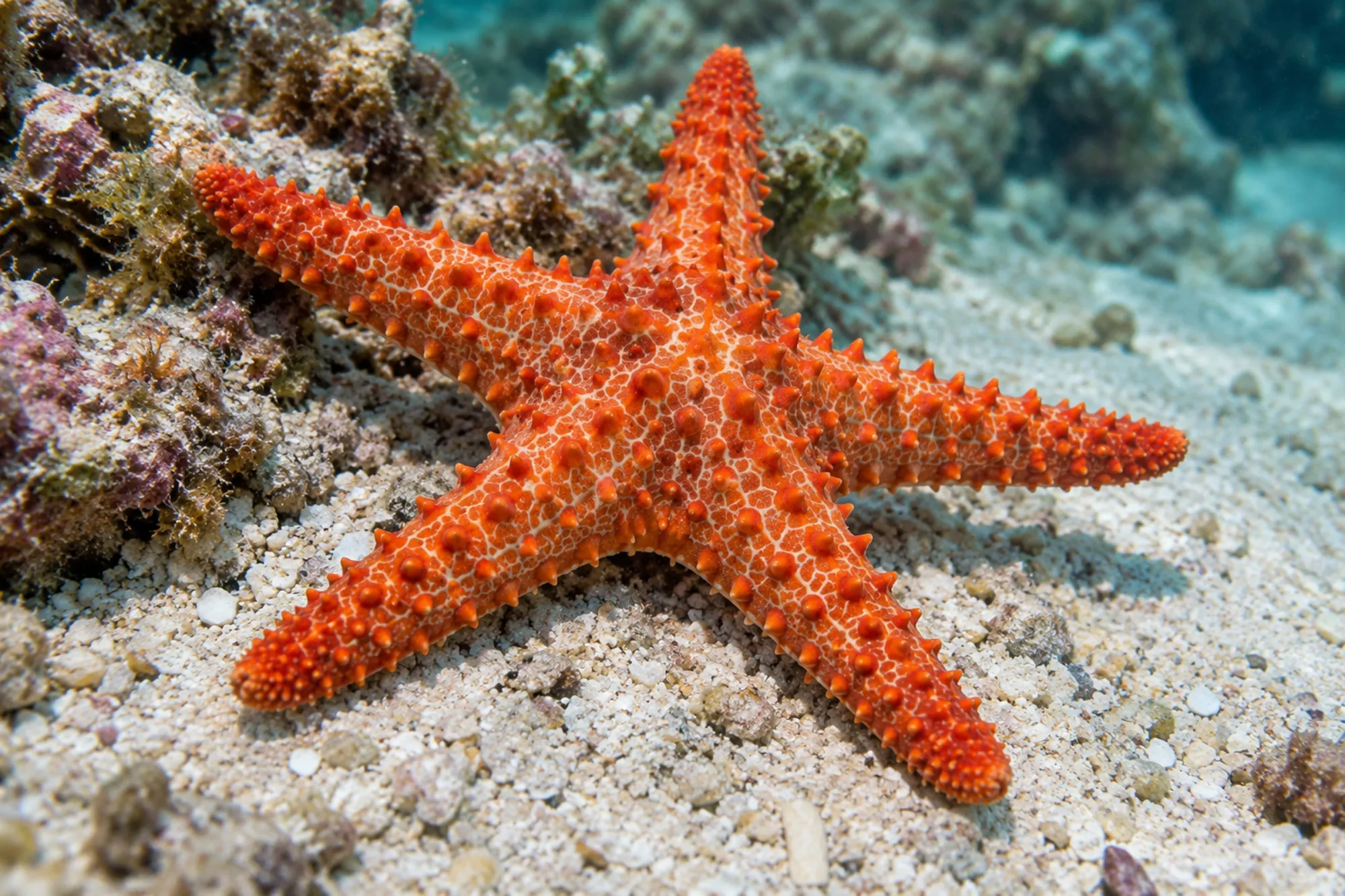 Roter Karibik-Stachelseestern, Echinaster echinophorus