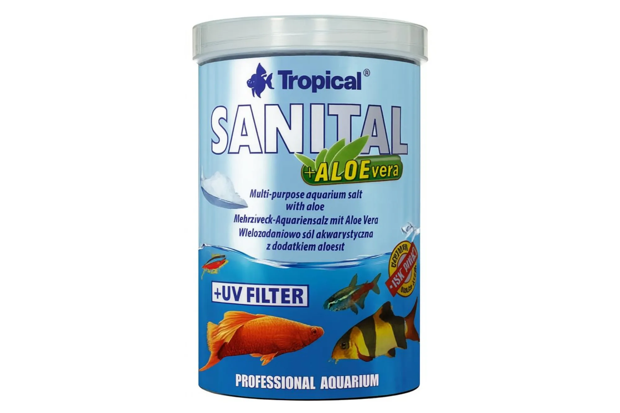 Tropical Sanital mit Aloe Vera 1000 ml – KI-generierte Abbildung aus Produktreferenz