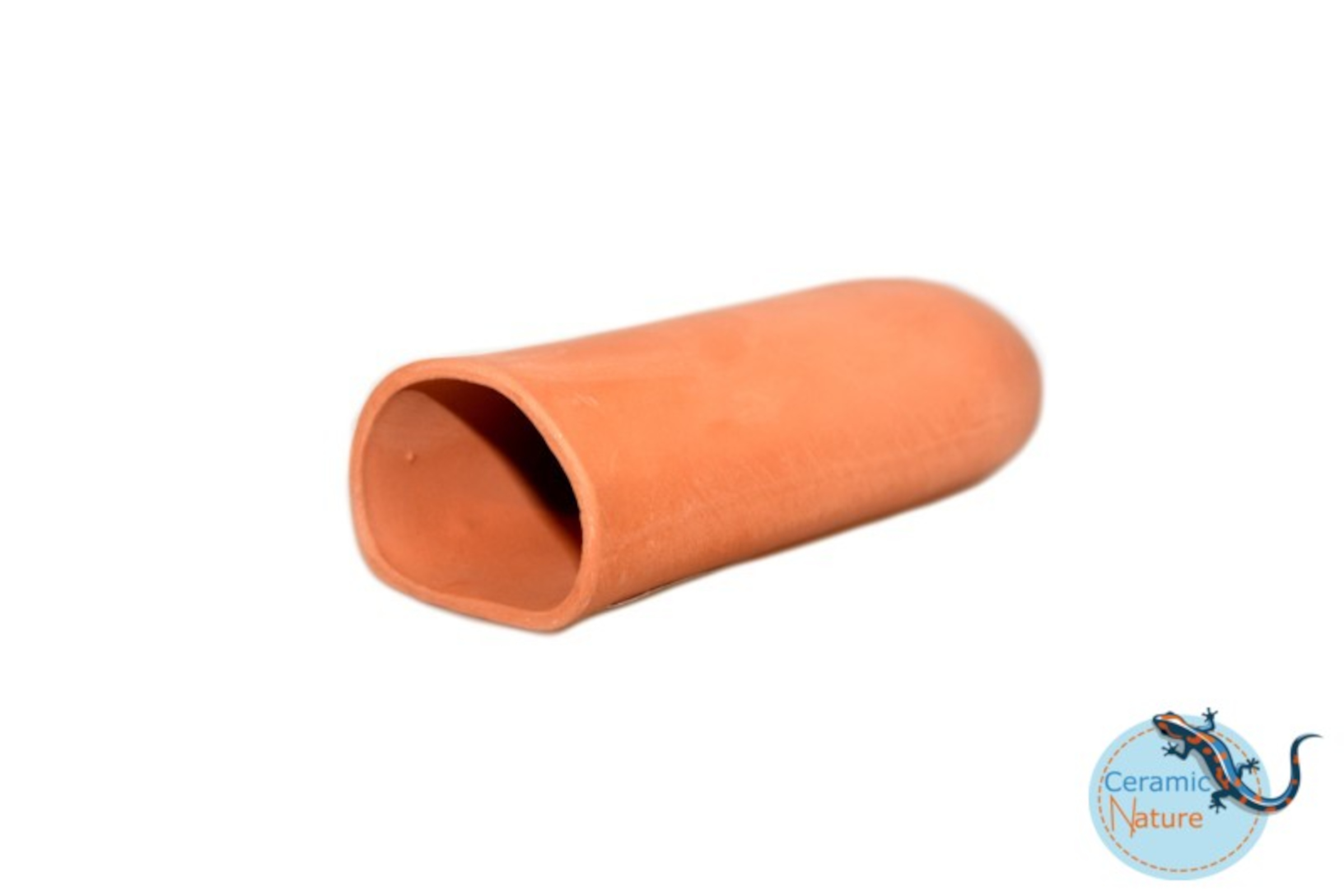 CeramicNature Höhle rund, medium – rot, ca. 12 × 5 × 4 cm