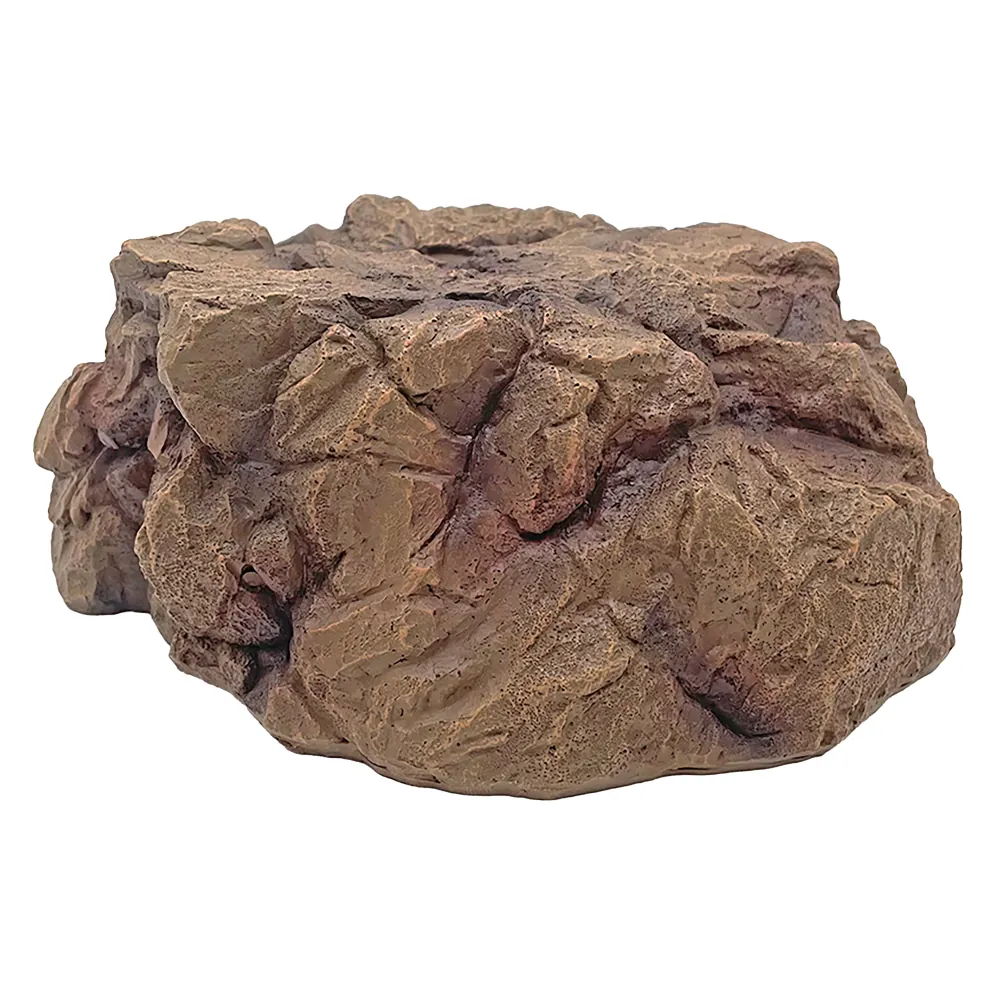 Hobby Desert Stone Cave 2: natürliche Felshöhle aus Polyresin, 25,4×10,7×17,3 cm, realistisches Gesteinsdesign als Versteck und Ruheplatz für Reptilien, Amphibien und Wirbellose im Terrarium