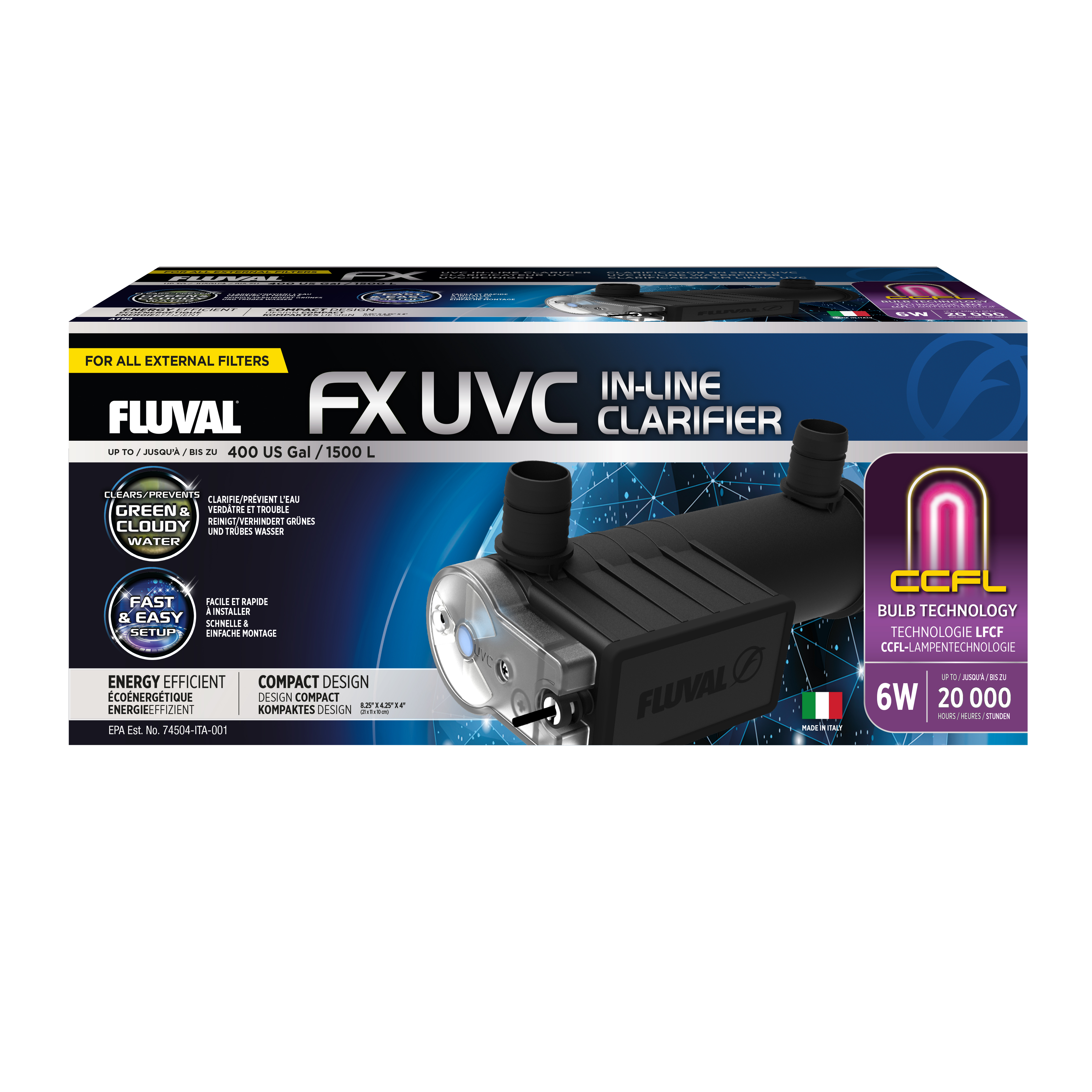 Fluval FX UVC Klärer