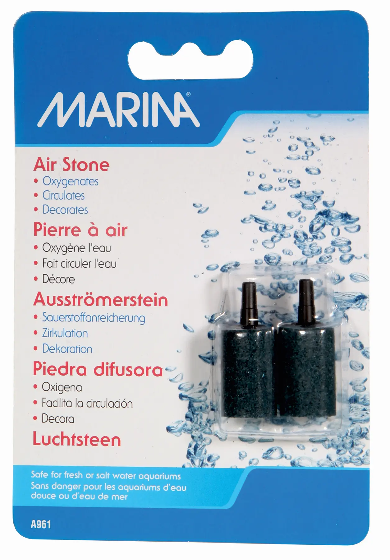 Marina Aqua Fizzzz Ausströmer-St. Zylinder 2er