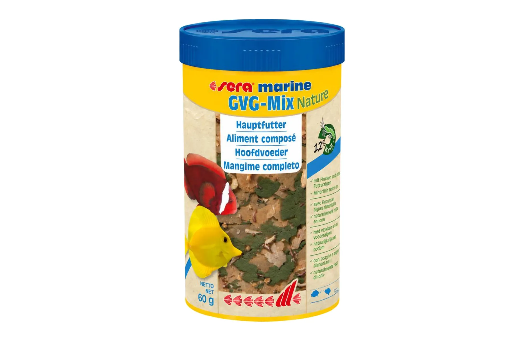 Sera marine GVG-Mix Nature 250 ml – KI-generierte Abbildung aus Produktreferenz