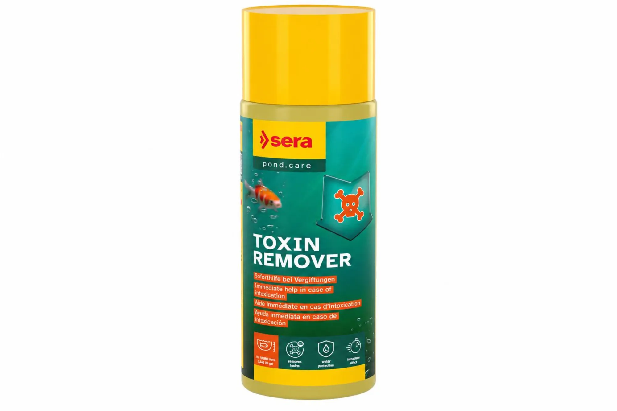 Sera Pond Toxin Remover 500 ml – KI-generierte Abbildung aus Produktreferenz
