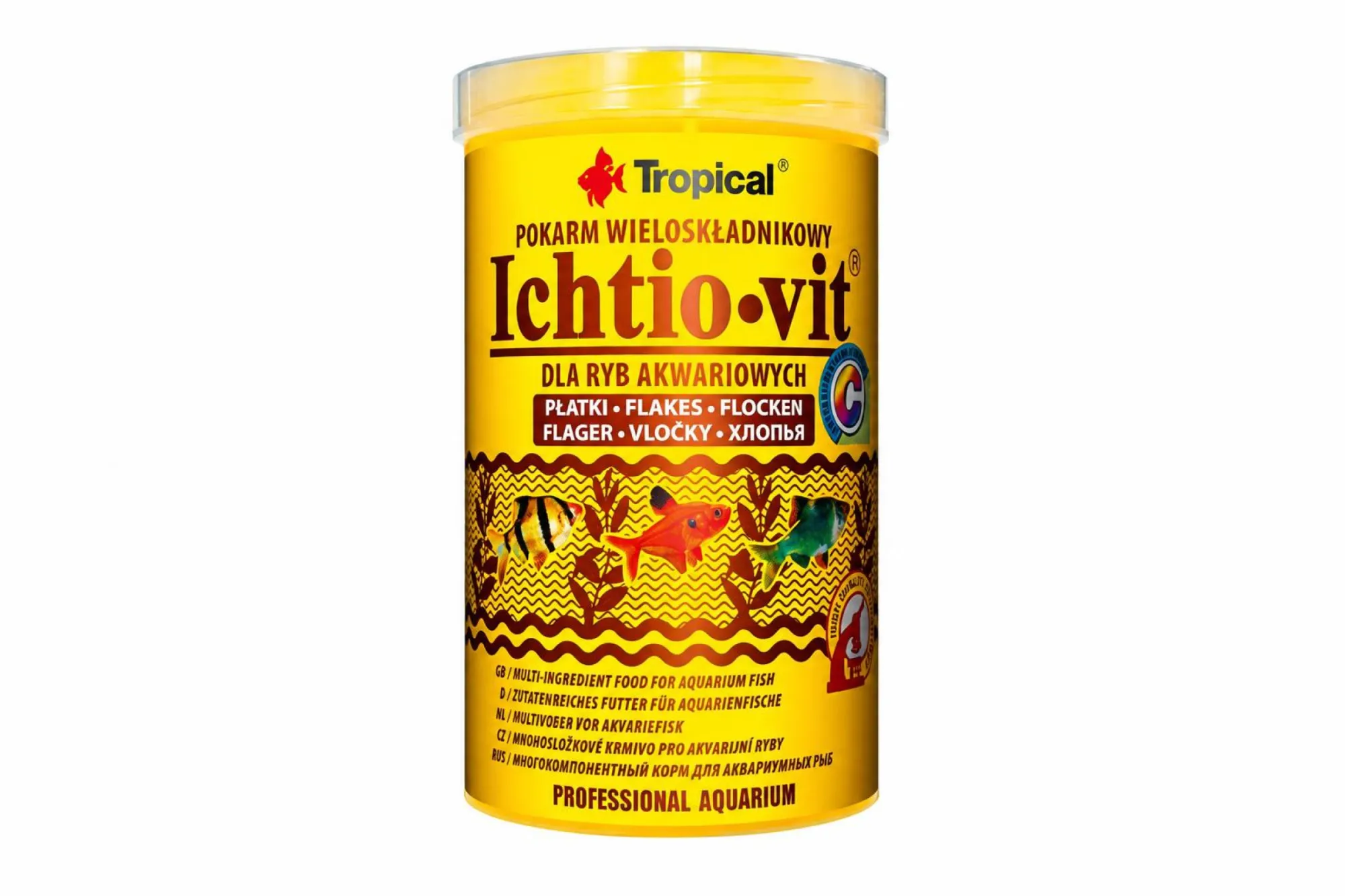 Tropical ICHTIO-VIT 250 ml – KI-generierte Abbildung aus Produktreferenz