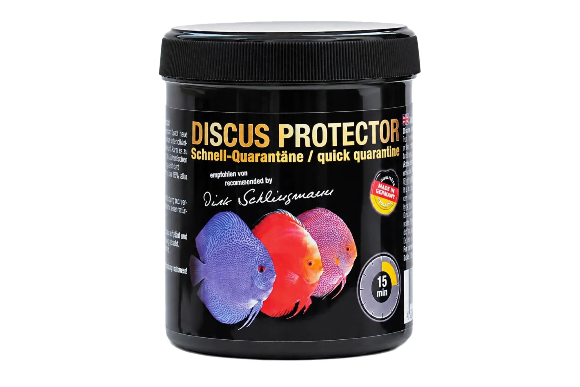 Discusfood Discus & Fish Protector Schnell-Quarantäne 480 g – KI-generierte Abbildung aus Produktreferenz