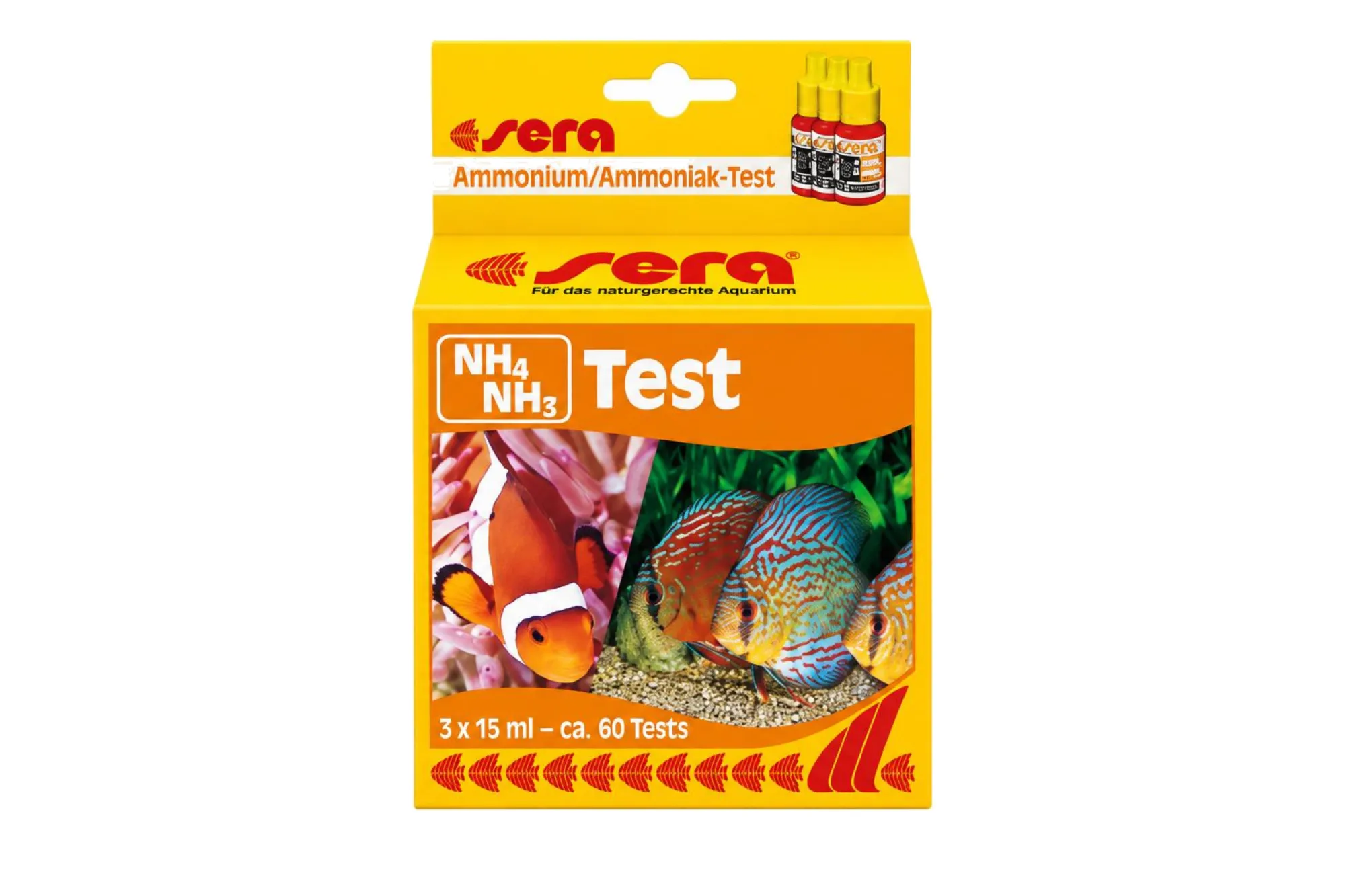 Sera NH4/NH3-Test (Ammonium/Ammoniak) 15 ml