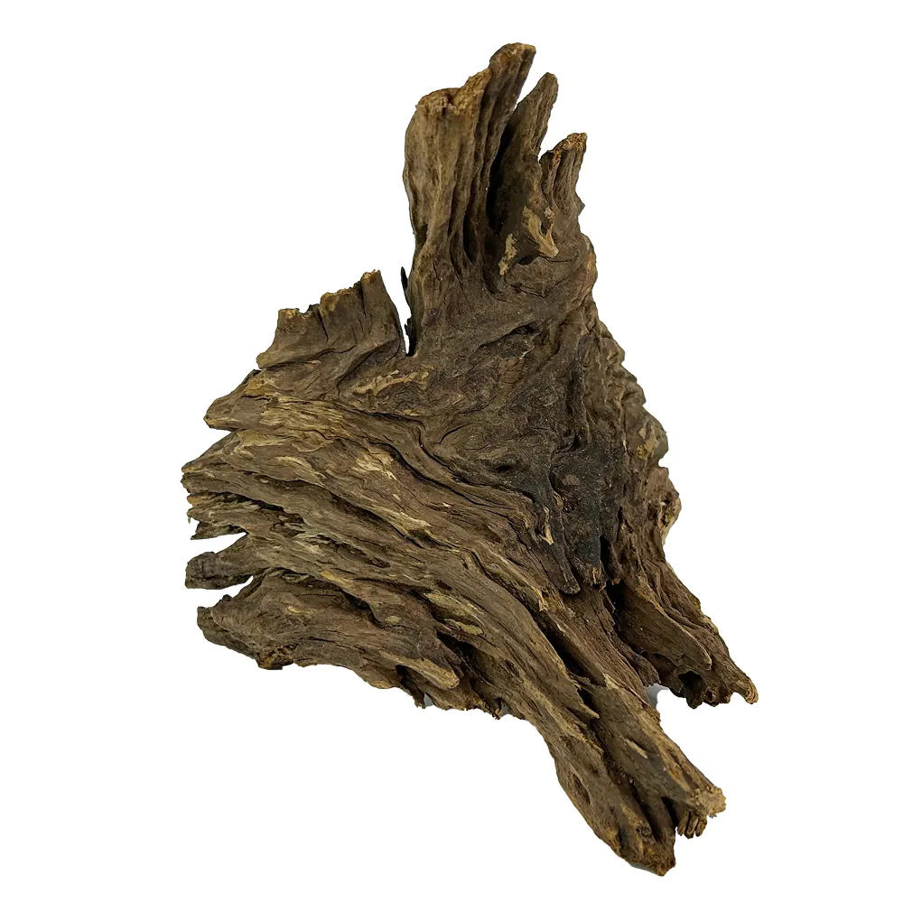 Hobby Honeycomb Wood XL, Naturholz 40-60 cm: durchbrochenes Holzstück mit Hohlräumen und ausgefransten Kanten, ideal als Versteck, Kletterstruktur und Schattenspender für Aquarium und Terrarium