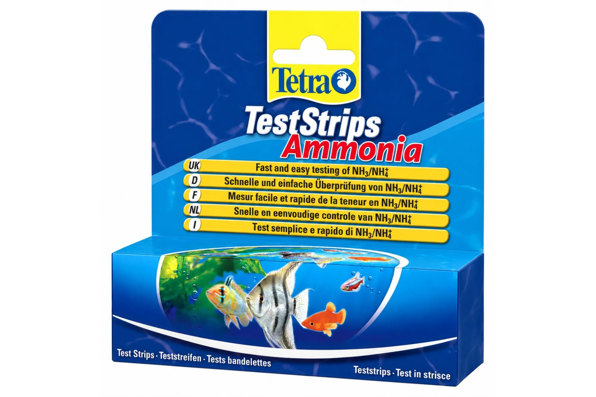TETRA TEST STRIPS AMMONIA 25 Stück – KI-generiertes Produktbild