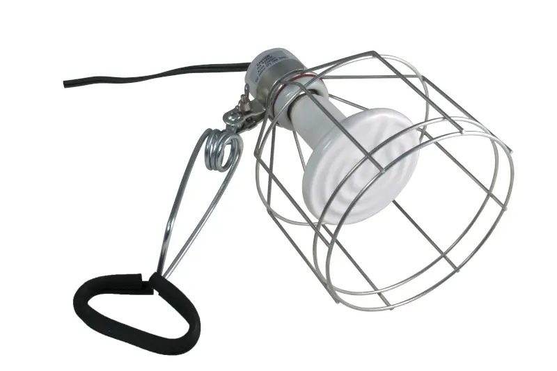 Zoomed Klemmlampe + Schutzgitter (max 150w), für Terrarien