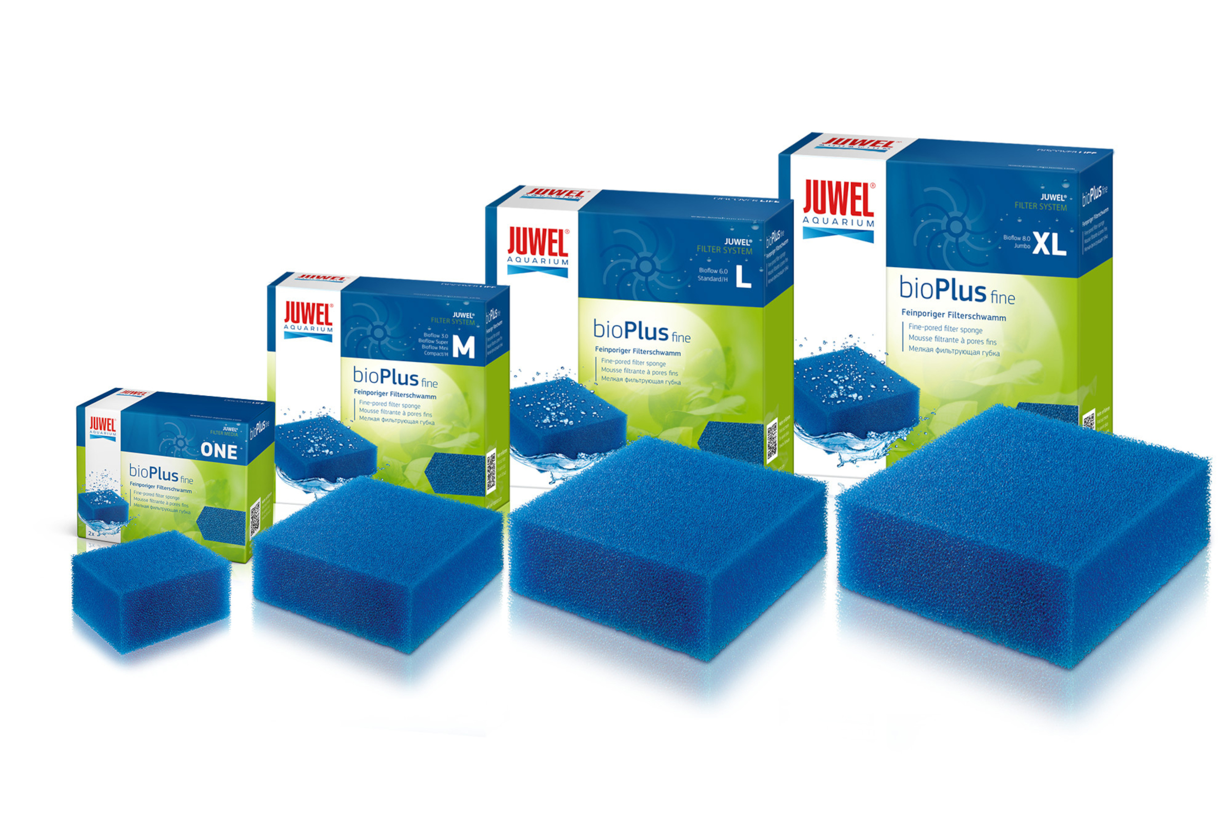 Juwel bioPlus fine, Filterschwamm fein, in 4 Größen