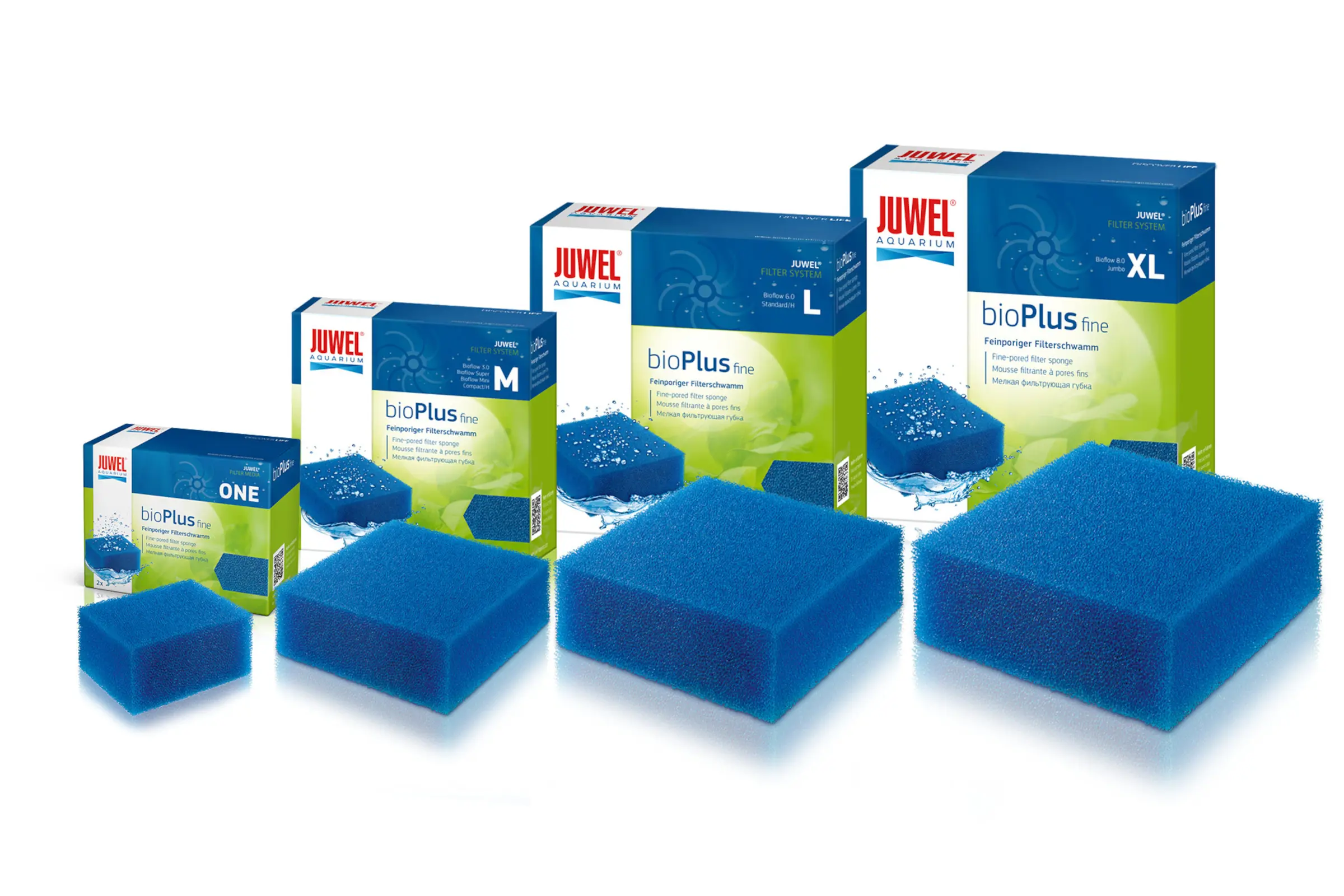 Juwel bioPlus fine, Filterschwamm fein, in 4 Größen