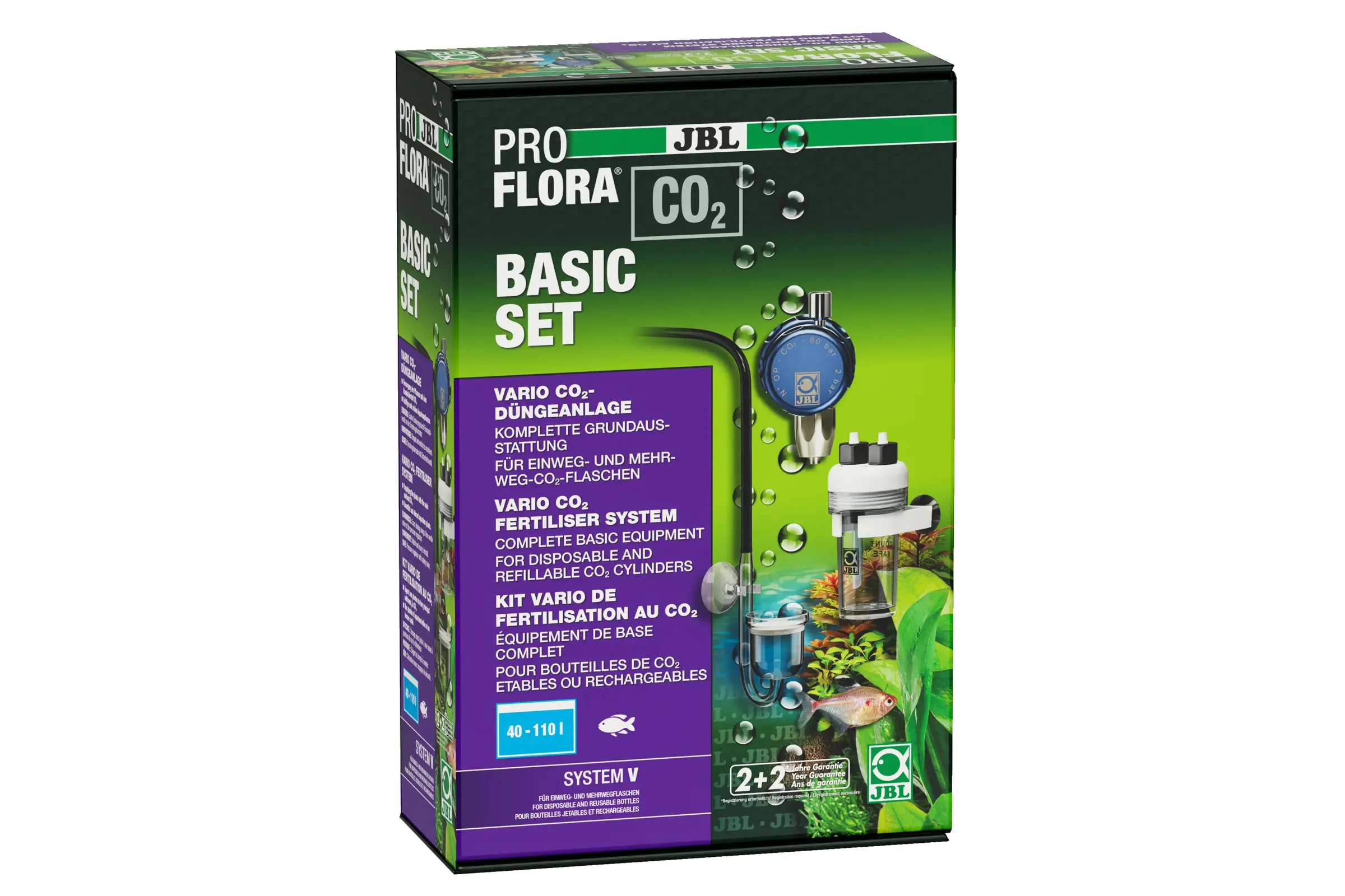JBL PROFLORA CO2 BASIC SET V – JBL-Herstellerbild