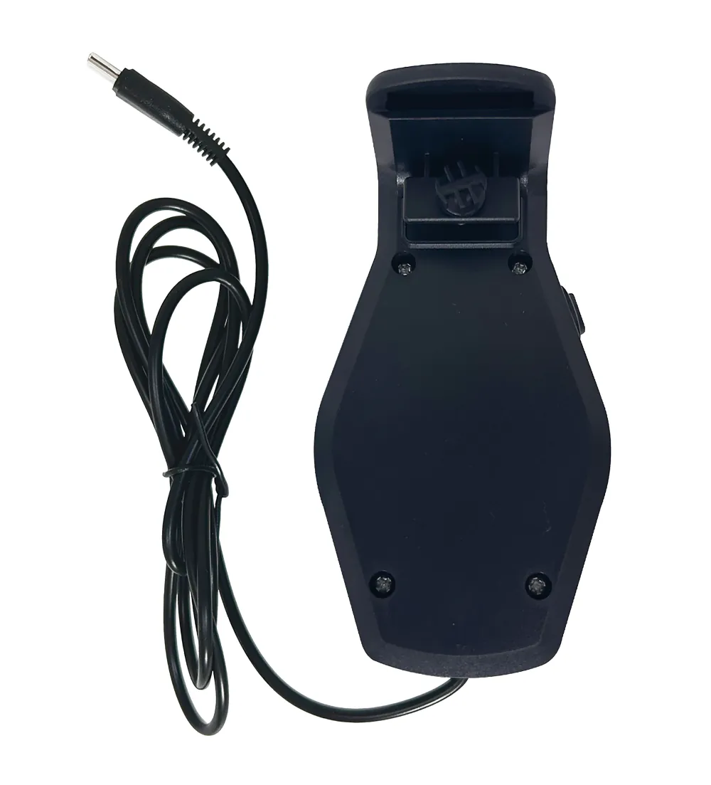 Hobby Aqua Cooler V1 Clip-Lüfter, schwarze Oberseite mit Kabel und USB‑C-Stecker, kompakter Aquarium-Kühlventilator für Becken von 10–50 Litern zur Temperaturabsenkung durch Verdunstung