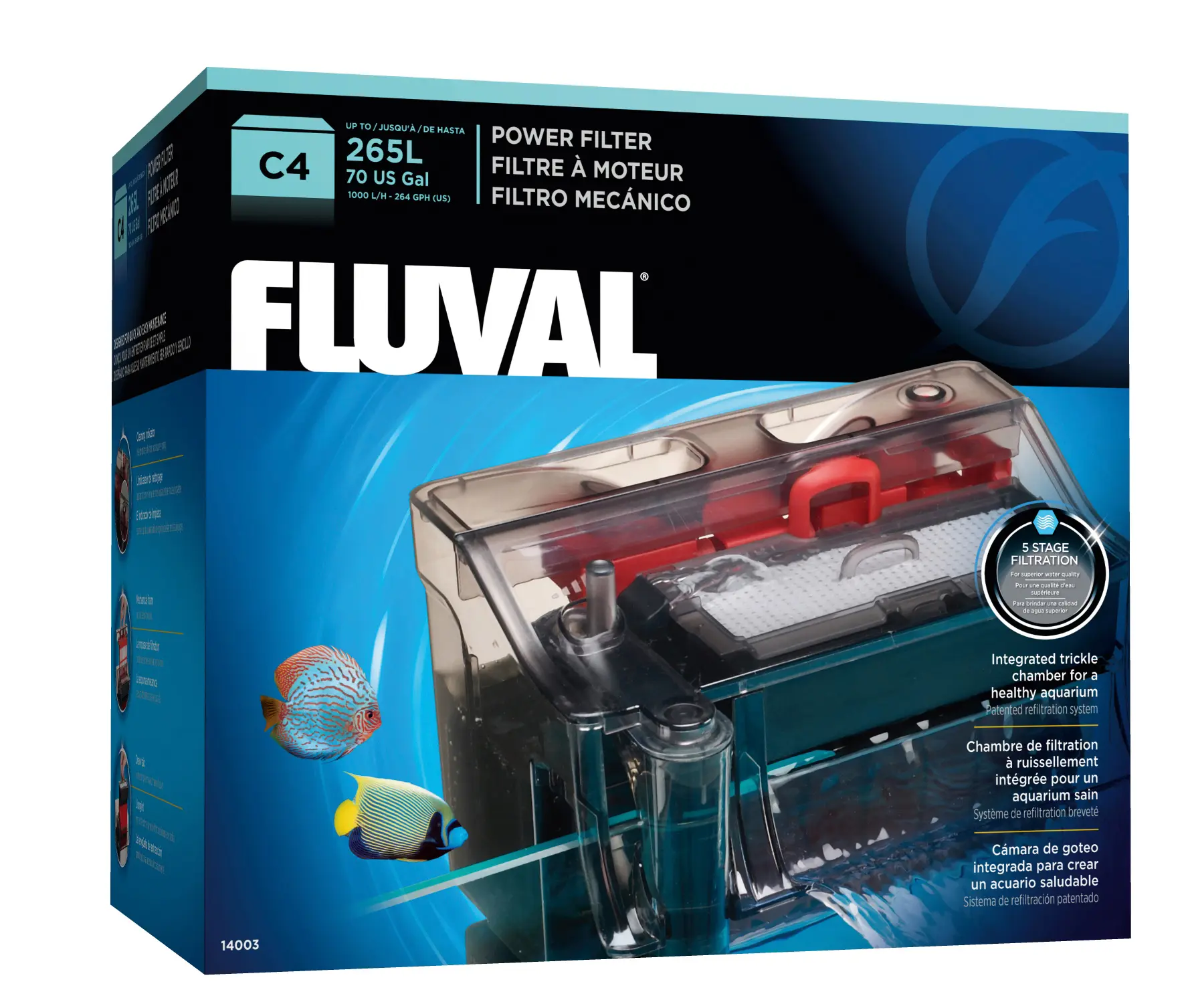 Fluval C4 5-Stufen Filter