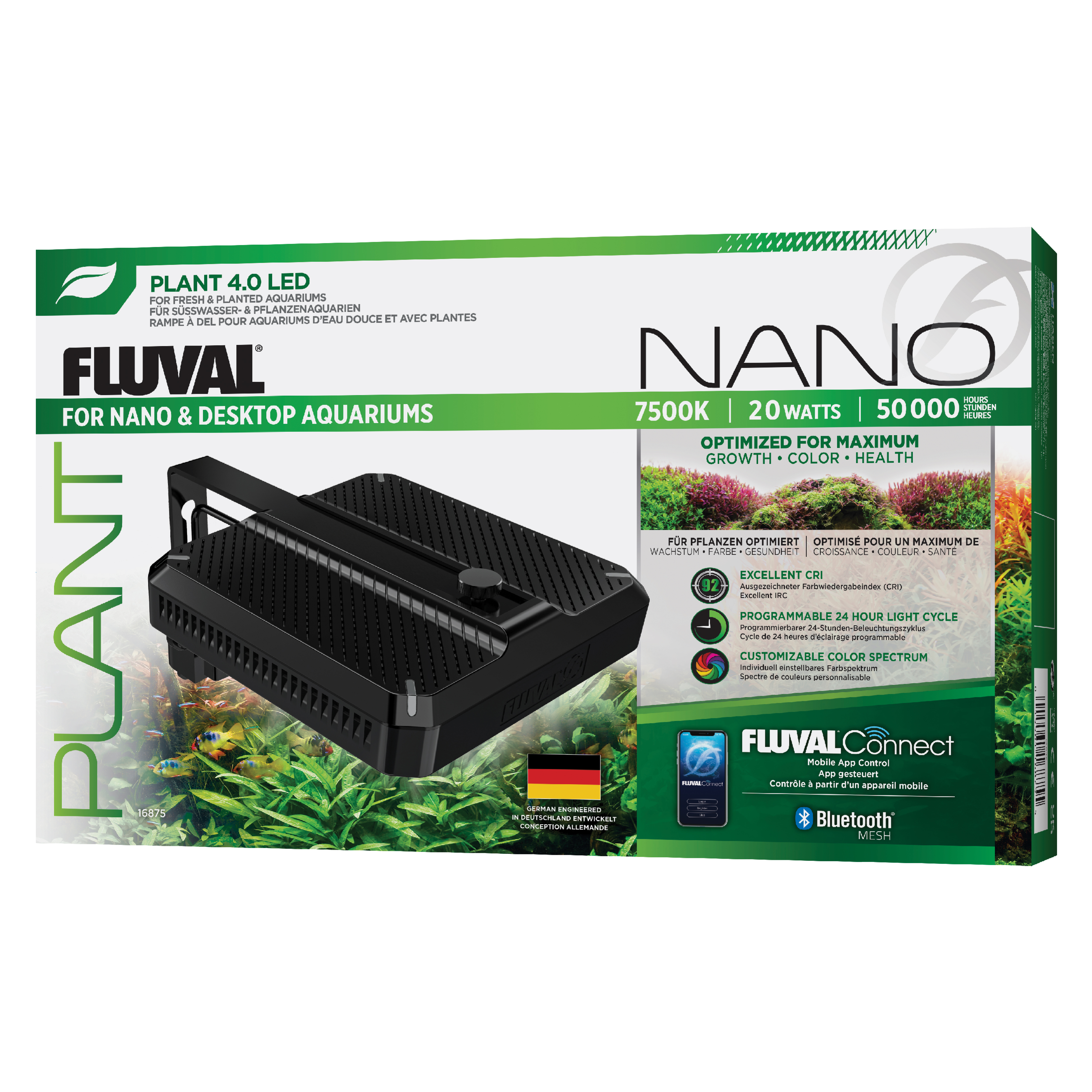 Fluval Nano Plant 4.0 LED, 20W, BT
