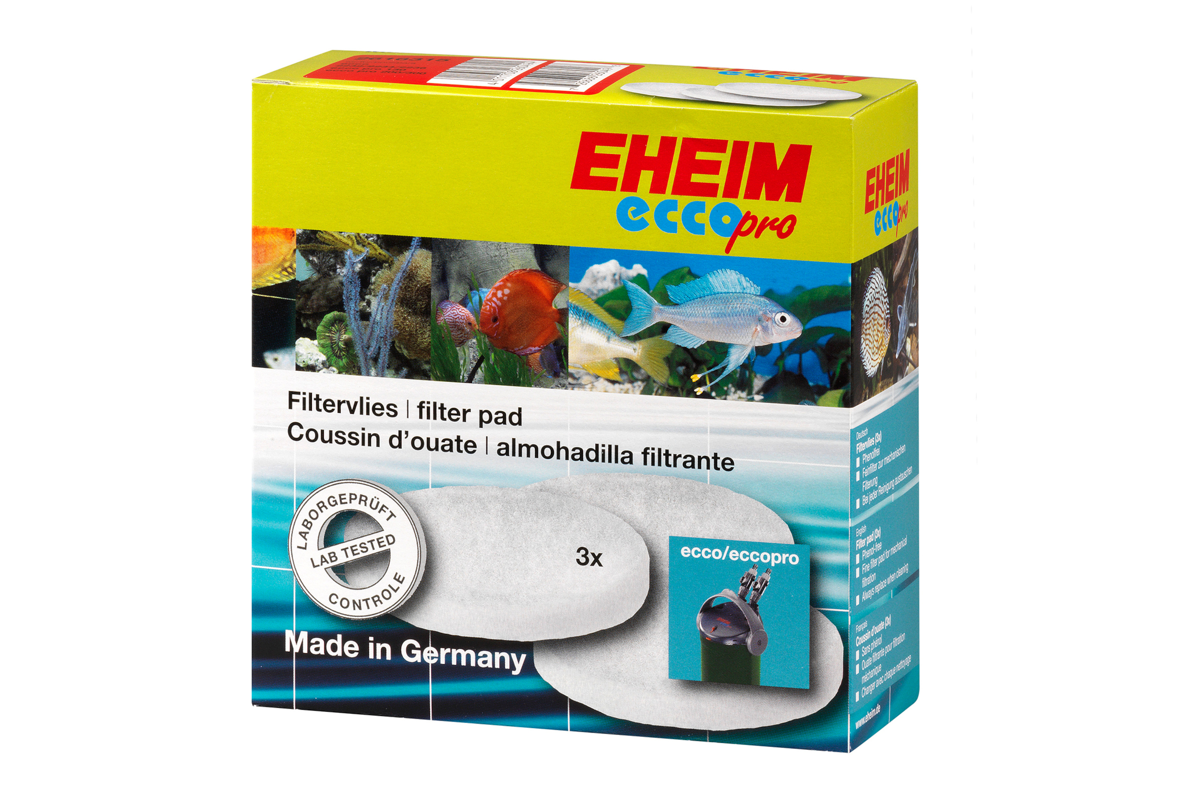 Eheim Filtervliese für ecco, eccoPRO & ecco comfort, 3 Stück