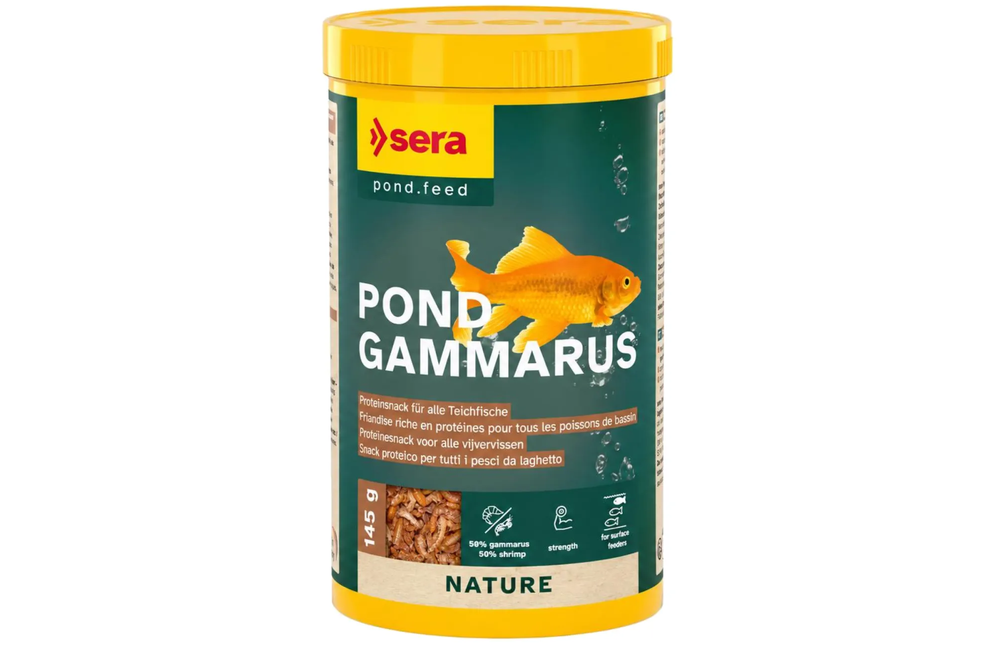 sera Pond Gammarus Mix 1.000 ml – KI-generierte Abbildung aus Produktreferenz
