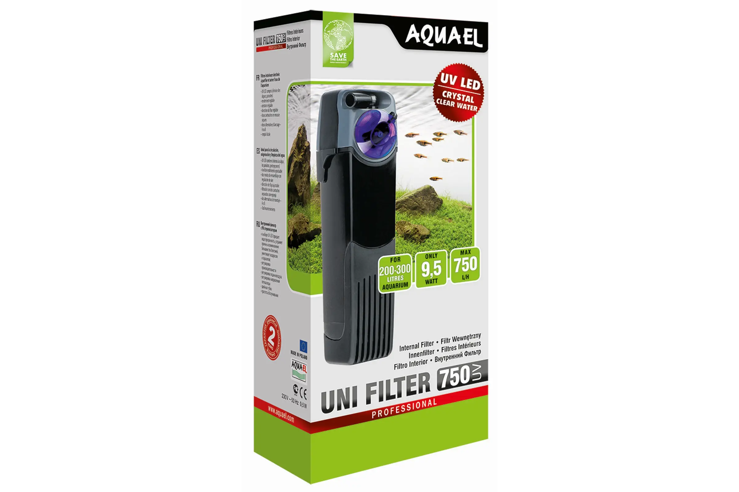 Aquael Filter Unifilter 750 UV Power, Innenfilter