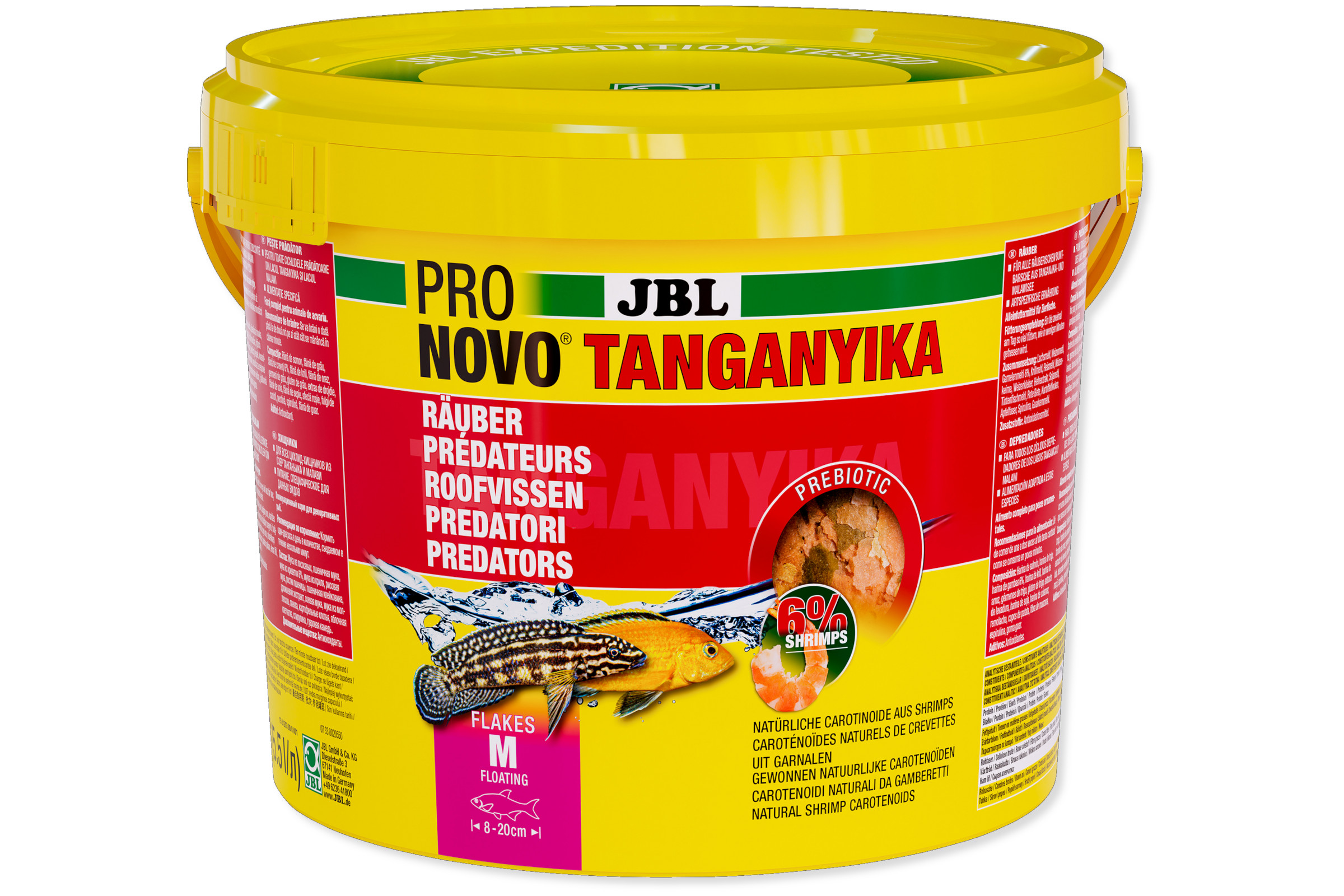 JBL PRONOVO TANGANYIKA FLAKES M, 5,5 Liter