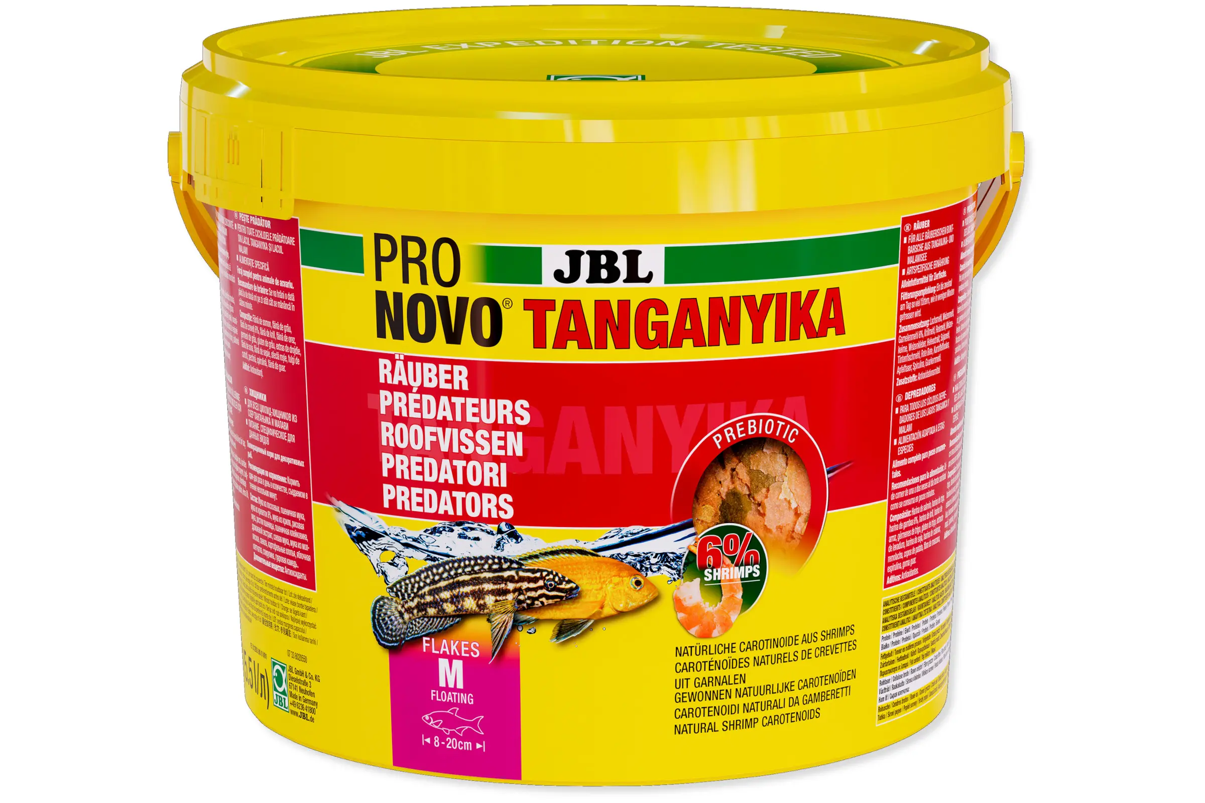 JBL PRONOVO TANGANYIKA FLAKES M, 5,5 Liter