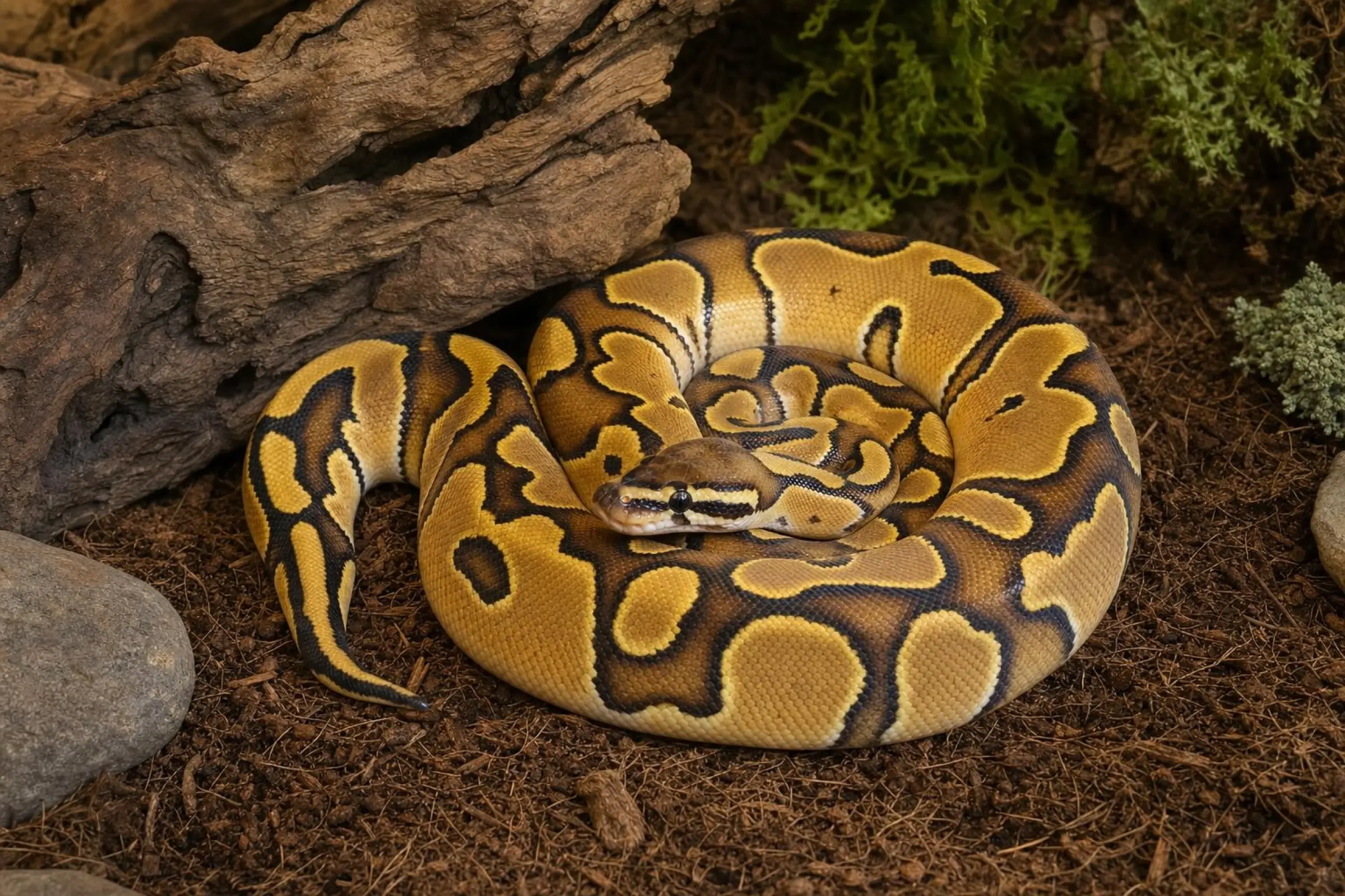 Enchi-Clown-Königspython, Python regius