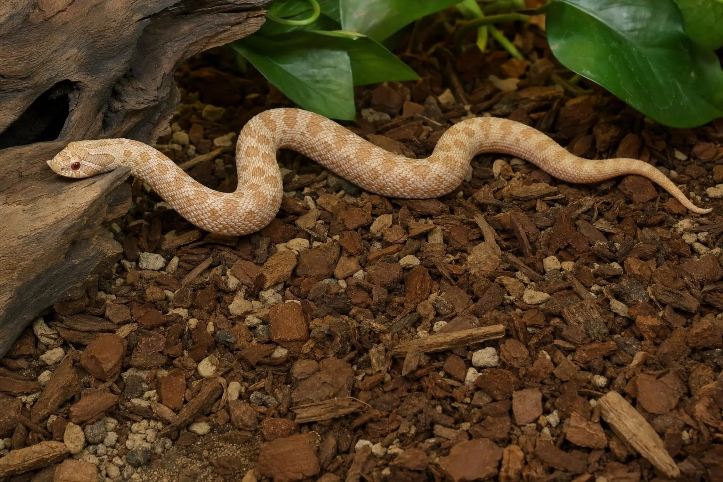 Westliche Hakennasennatter „Toffee Glow“, Nachzucht, Heterodon nasicus