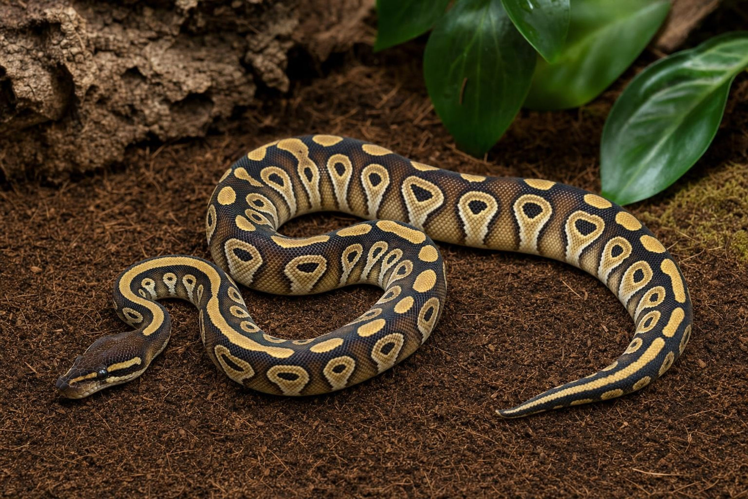 Mojave-Königspython, Python regius