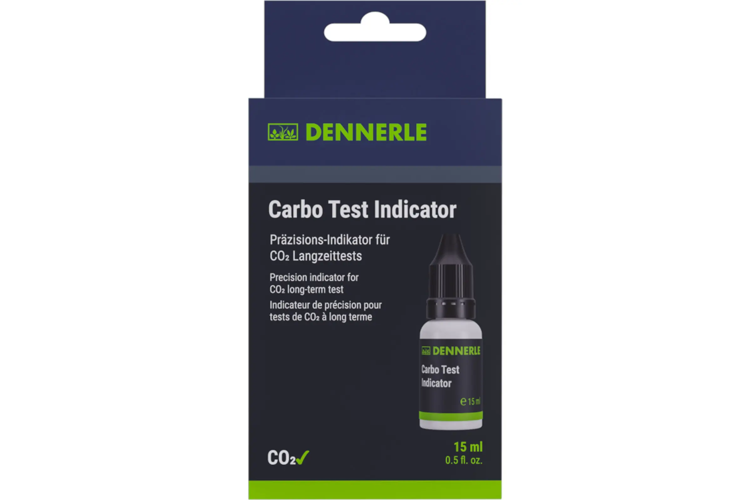 Dennerle Carbo CO2-Test Indicator, Indikatorlösung (Nachfüllpackung)