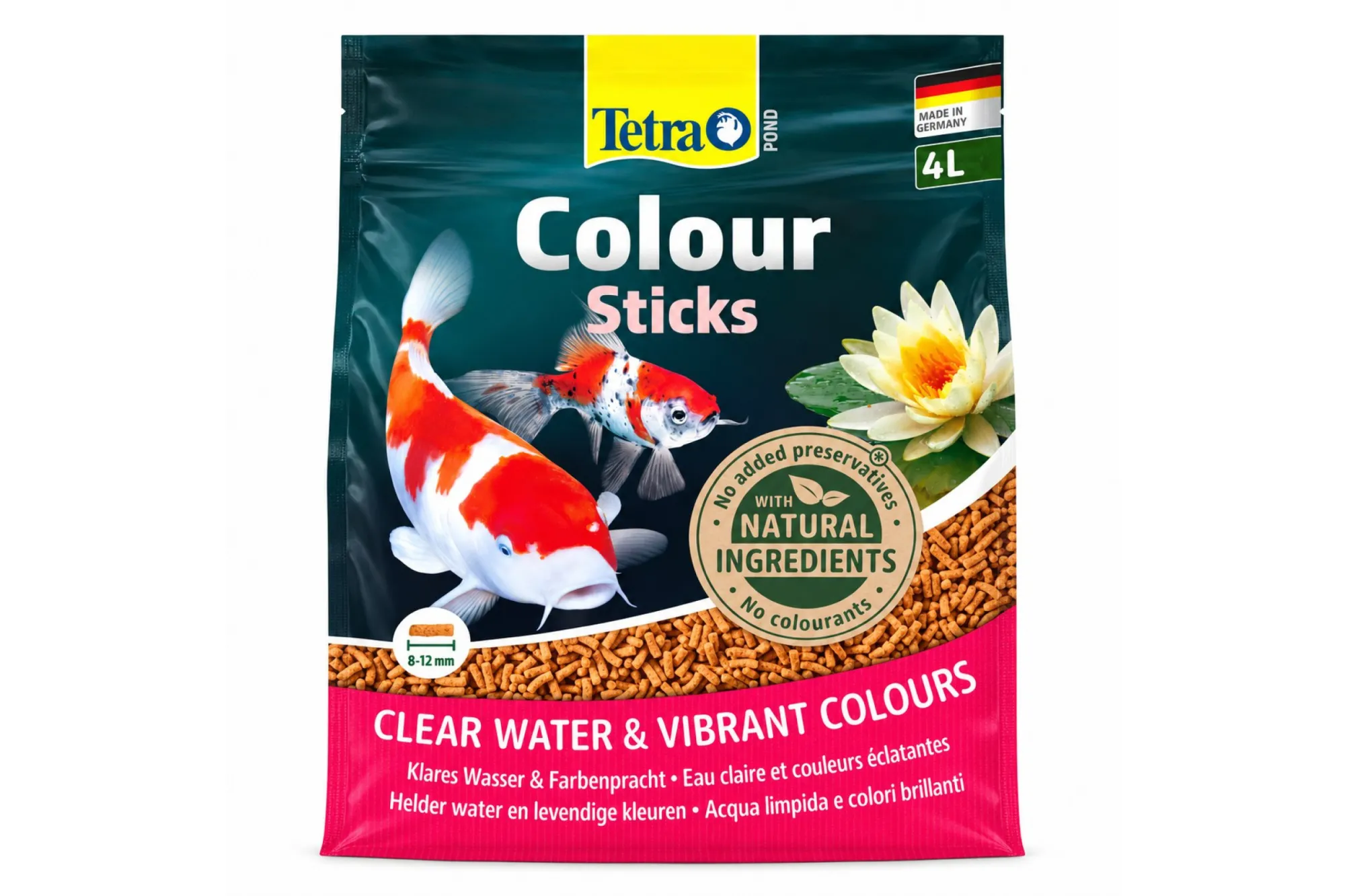 Tetra Pond Colour Sticks 4L – KI-generiertes Produktbild