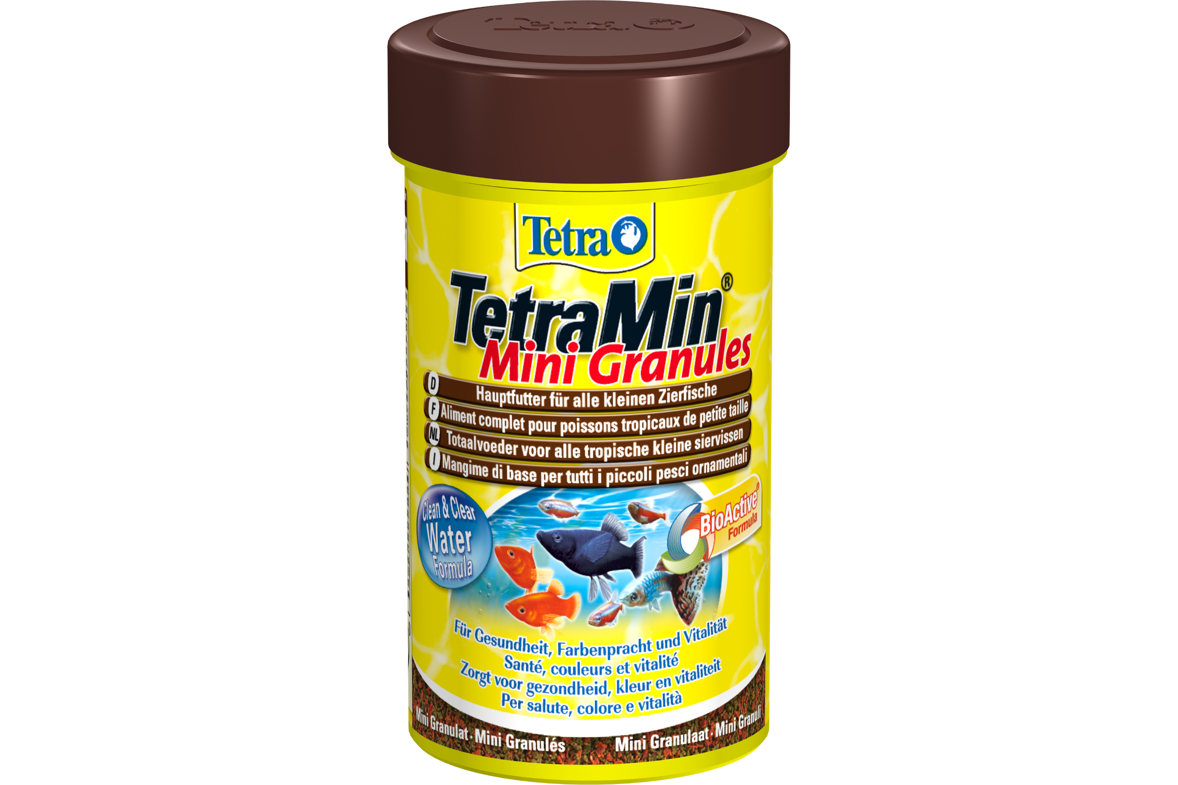 Tetra TetraMin Mini Granules, Hauptfutter-Granulat, 100 ml