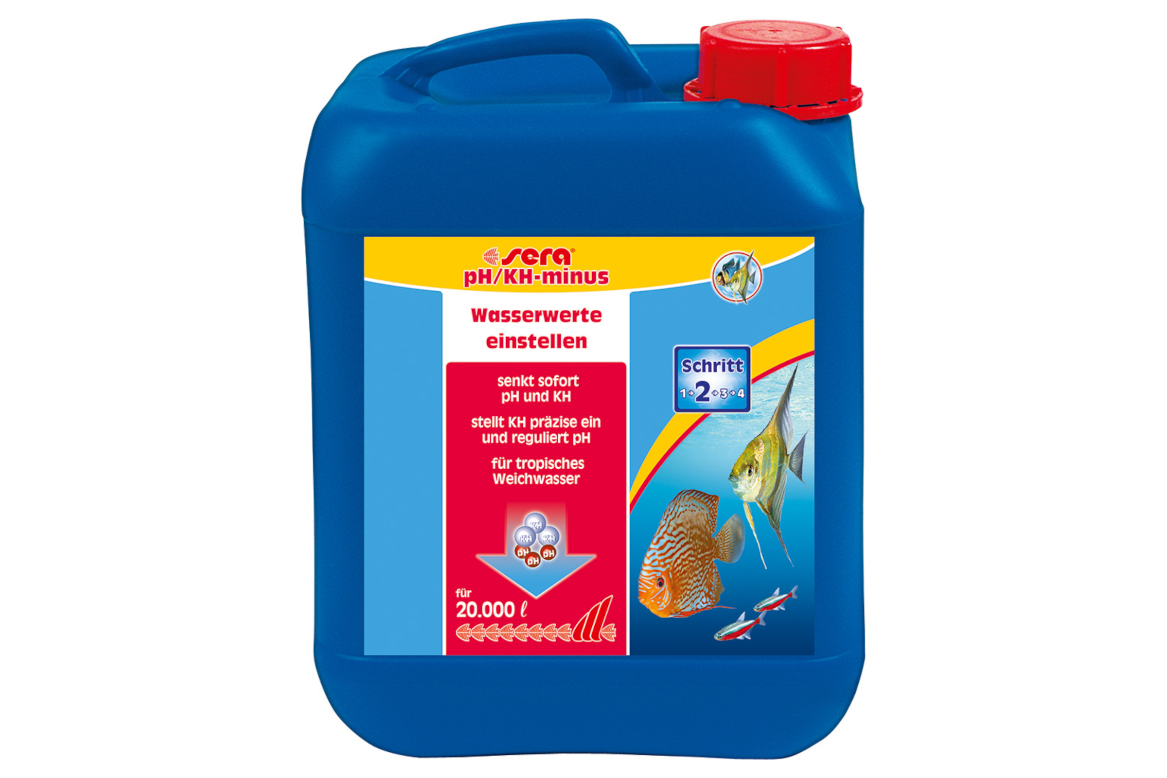 Sera pH/KH-minus, Wasseraufbereiter, 5 Liter